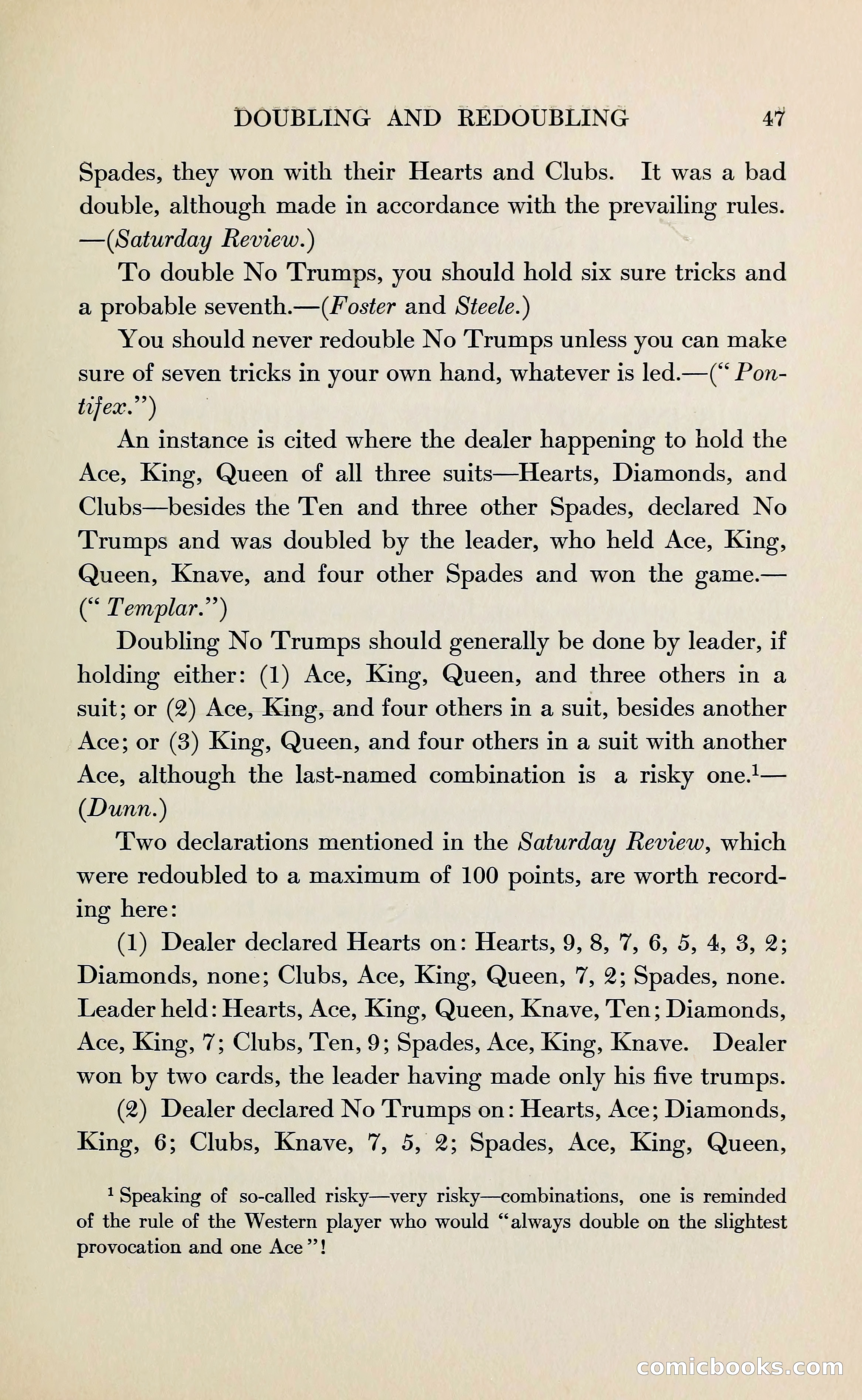 The Bridge Blue Book — page 59 of 172