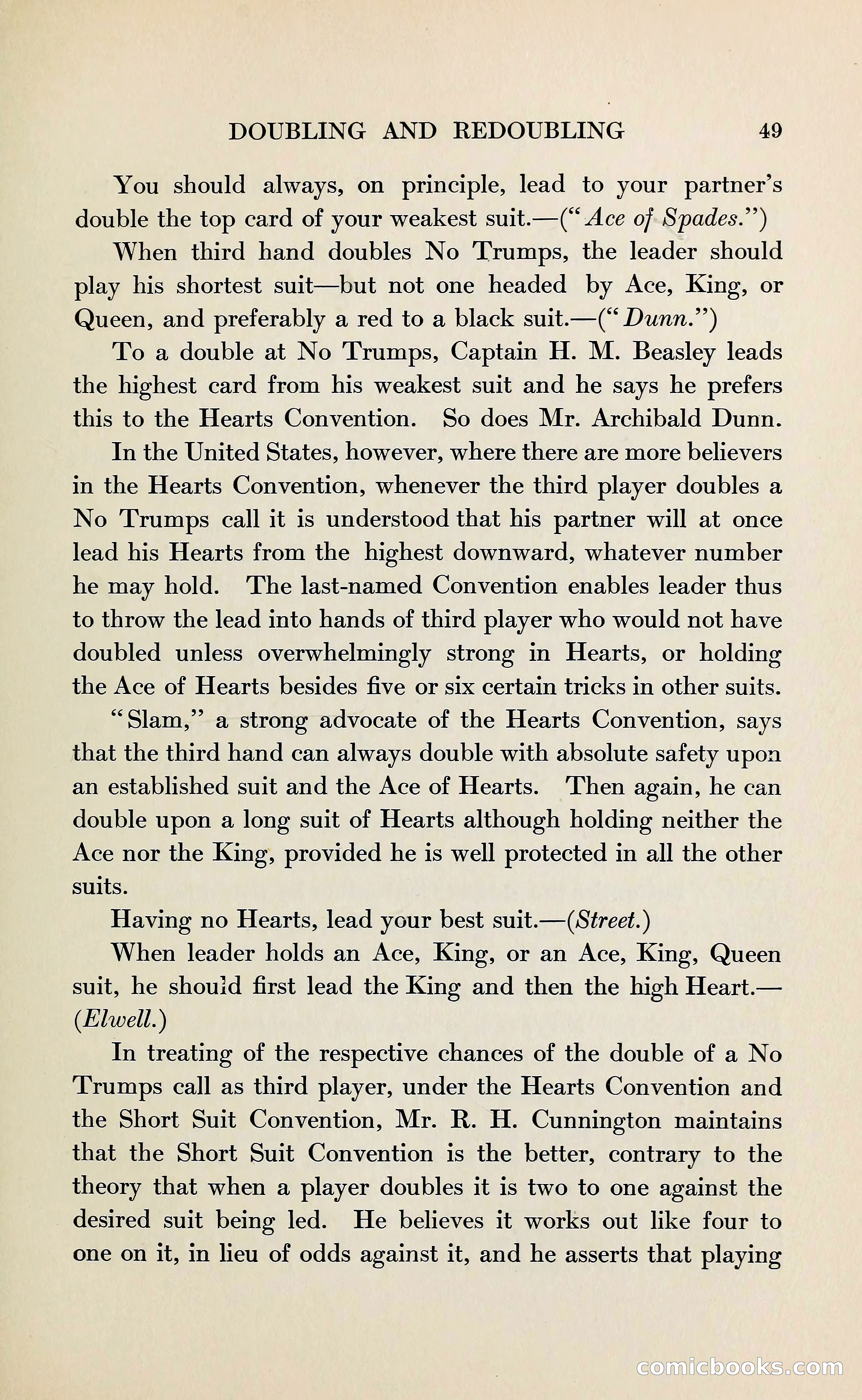 The Bridge Blue Book — page 61 of 172