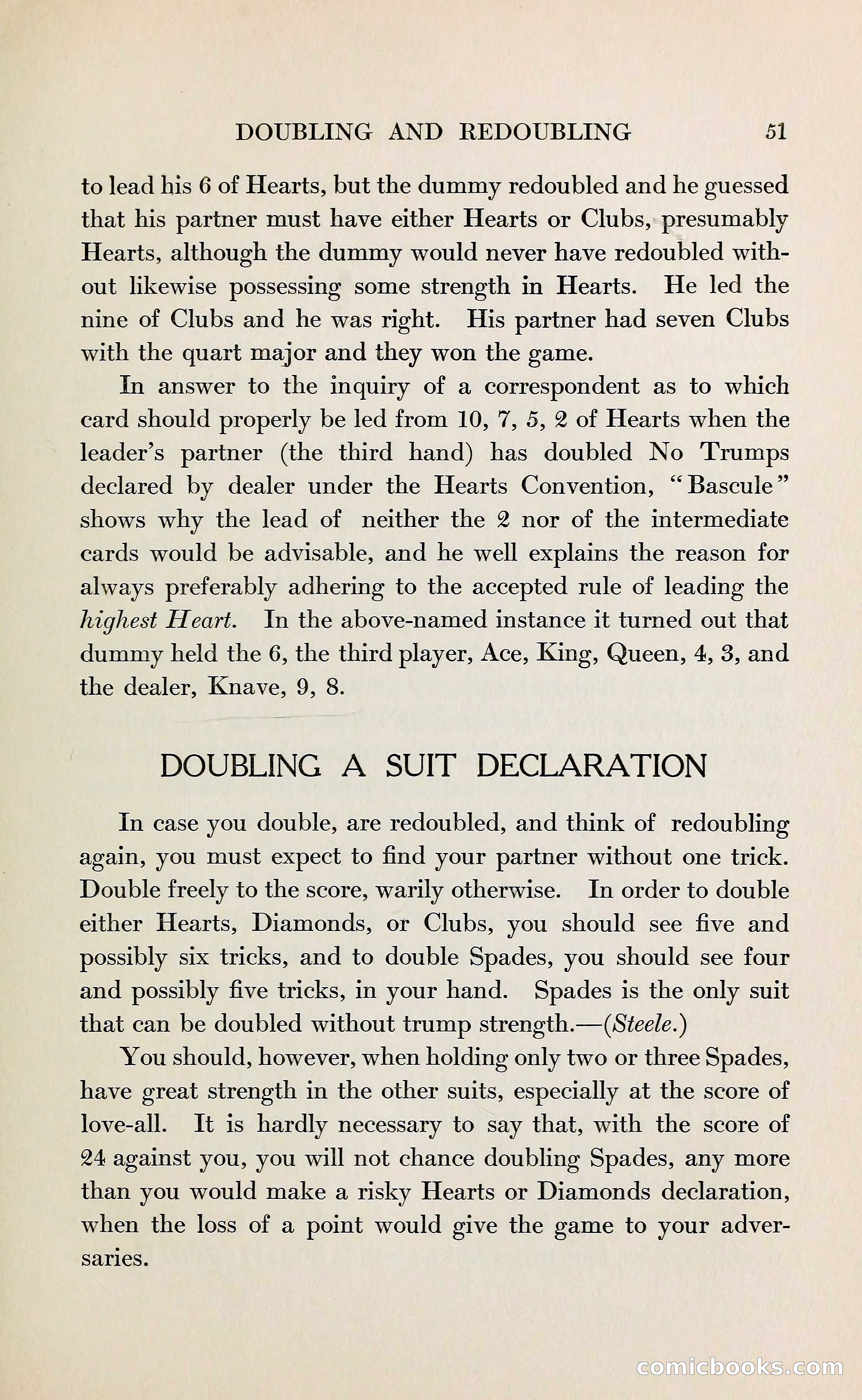 The Bridge Blue Book — page 63 of 172