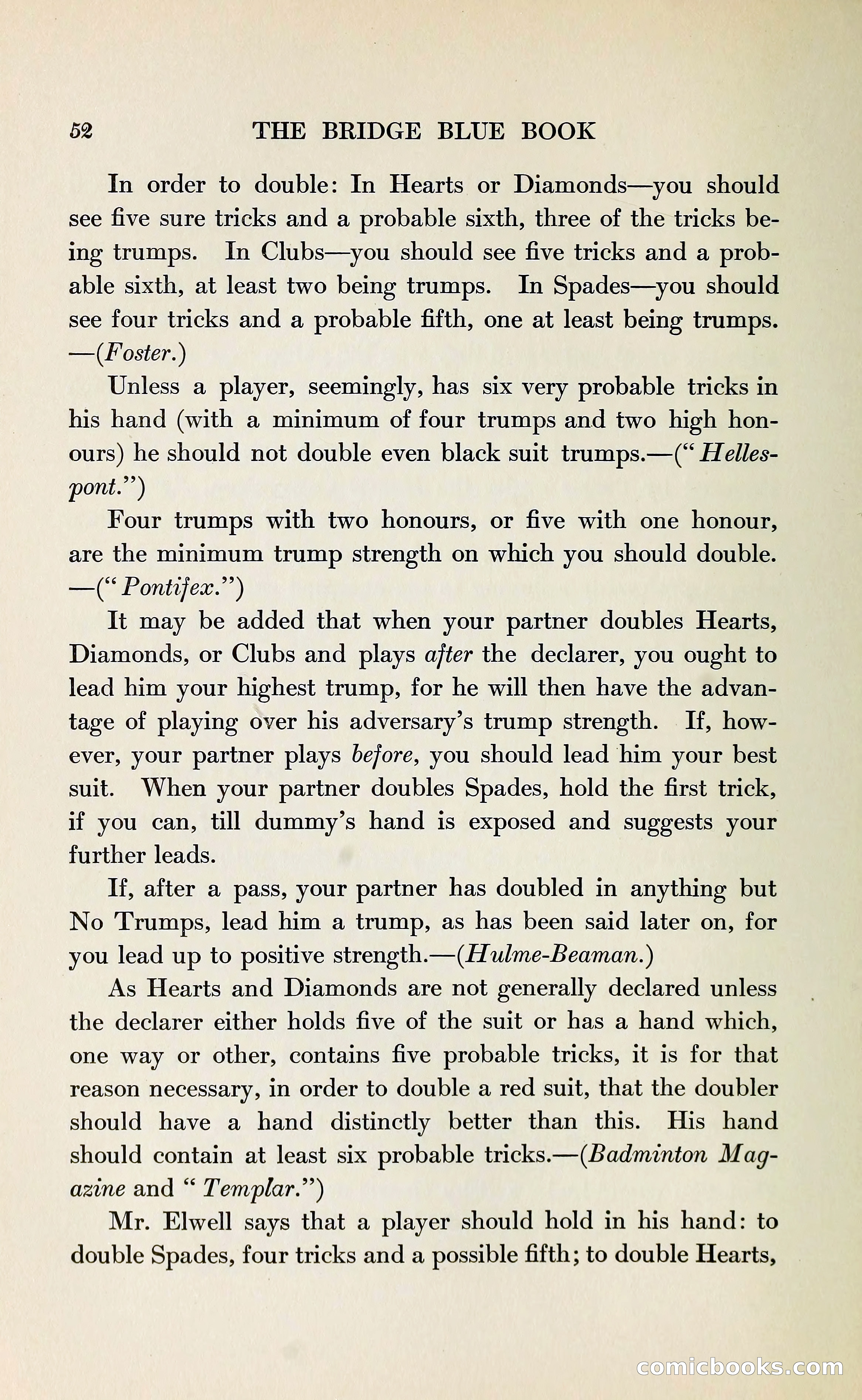 The Bridge Blue Book — page 64 of 172