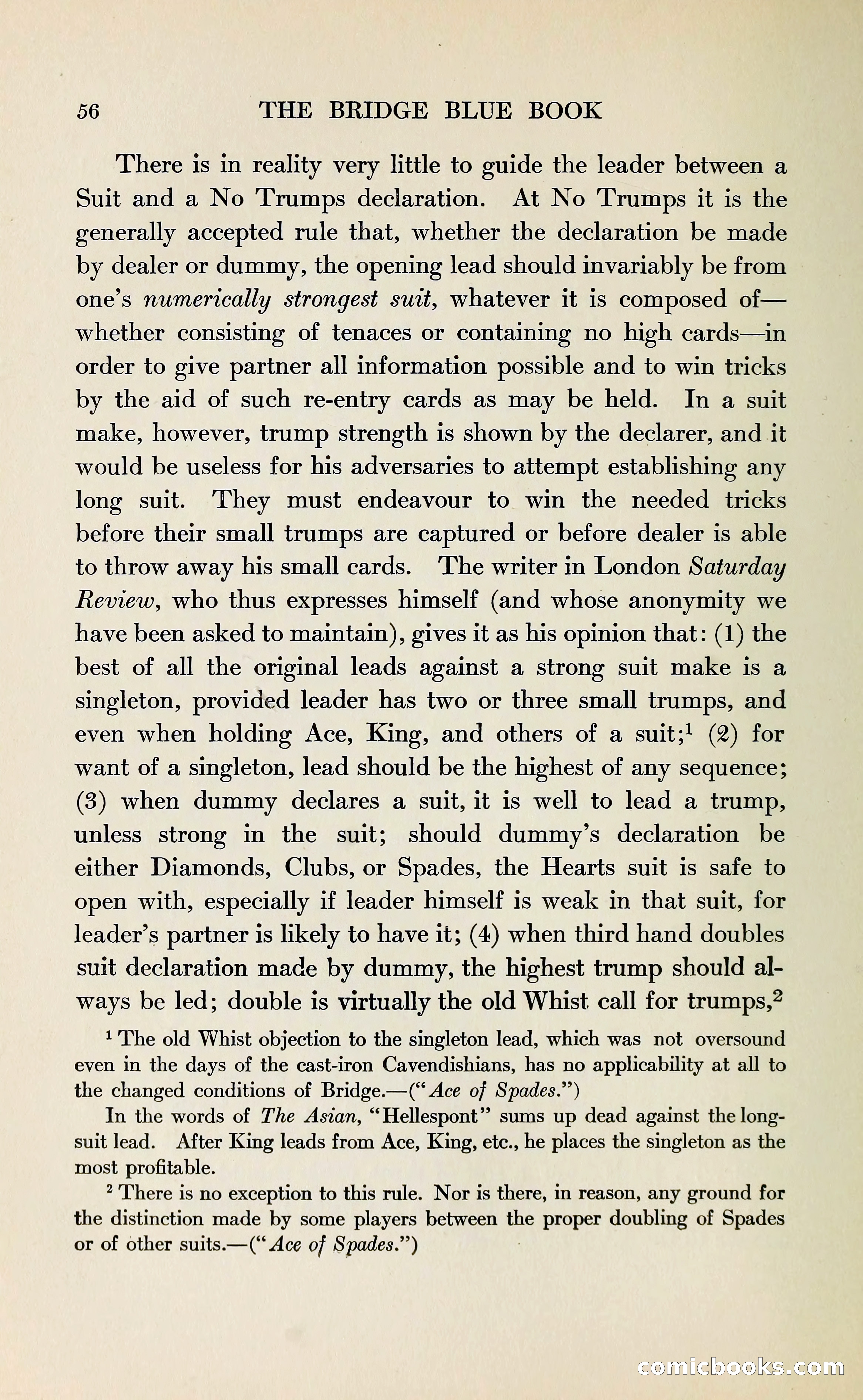 The Bridge Blue Book — page 68 of 172