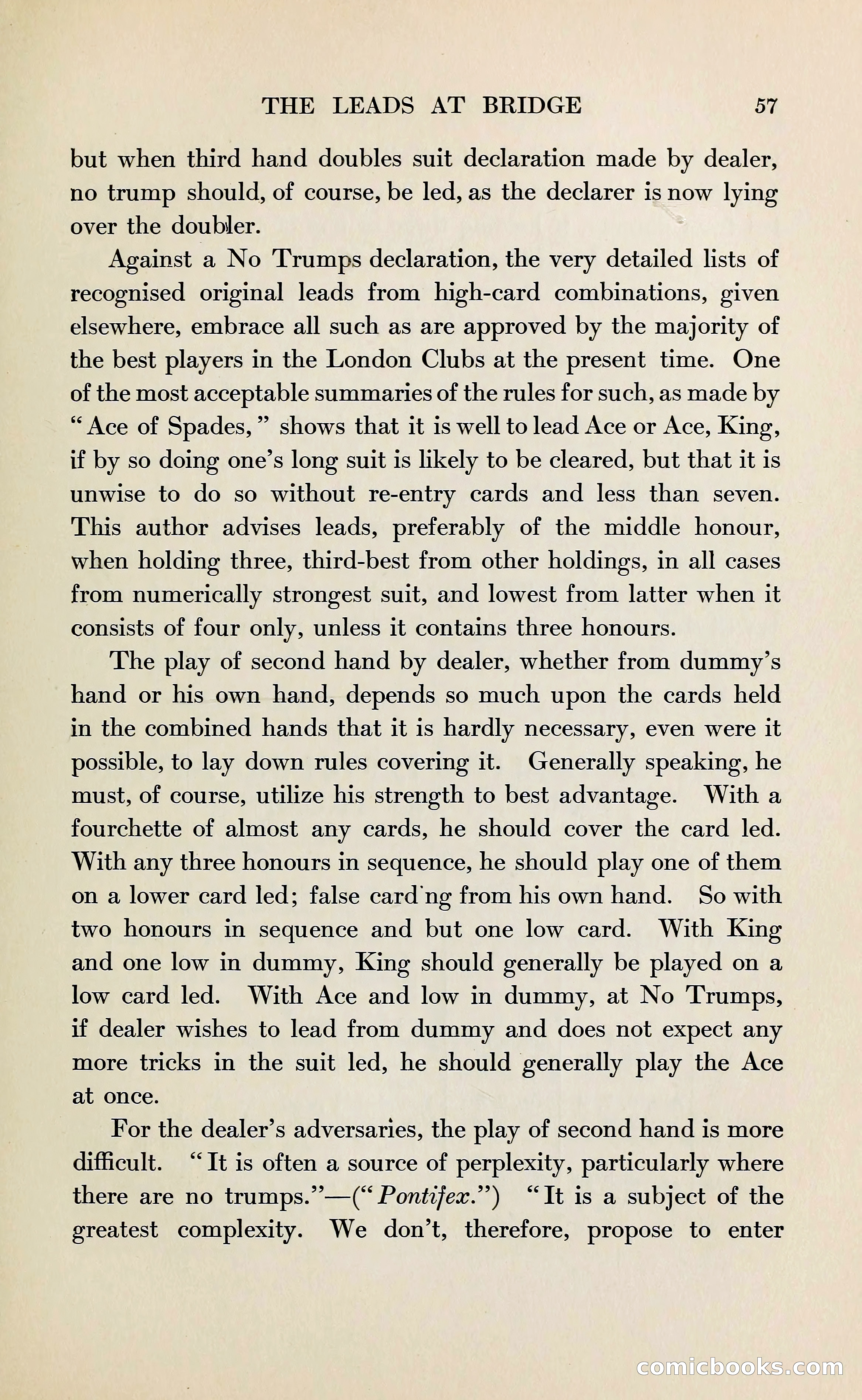 The Bridge Blue Book — page 69 of 172