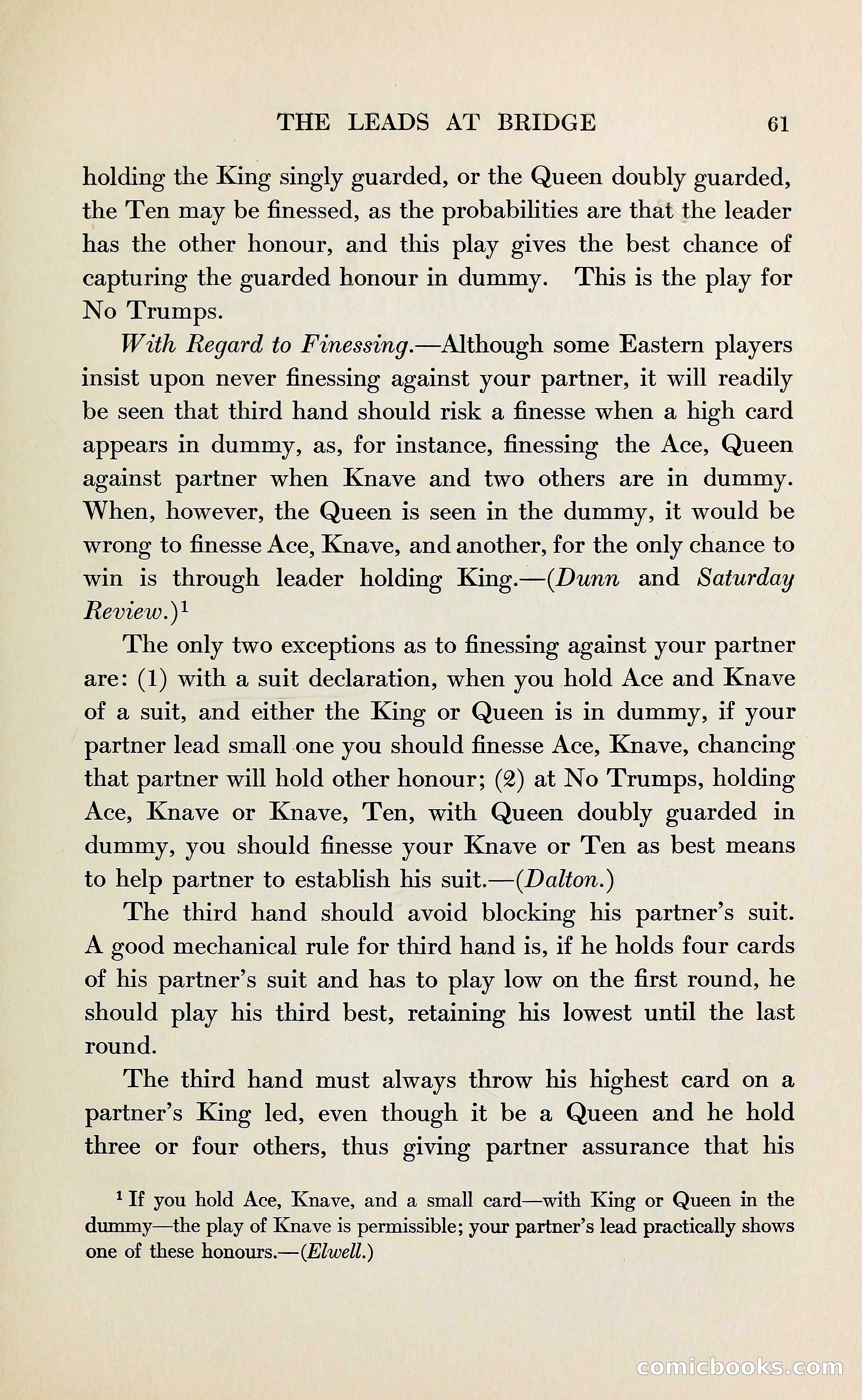 The Bridge Blue Book — page 73 of 172
