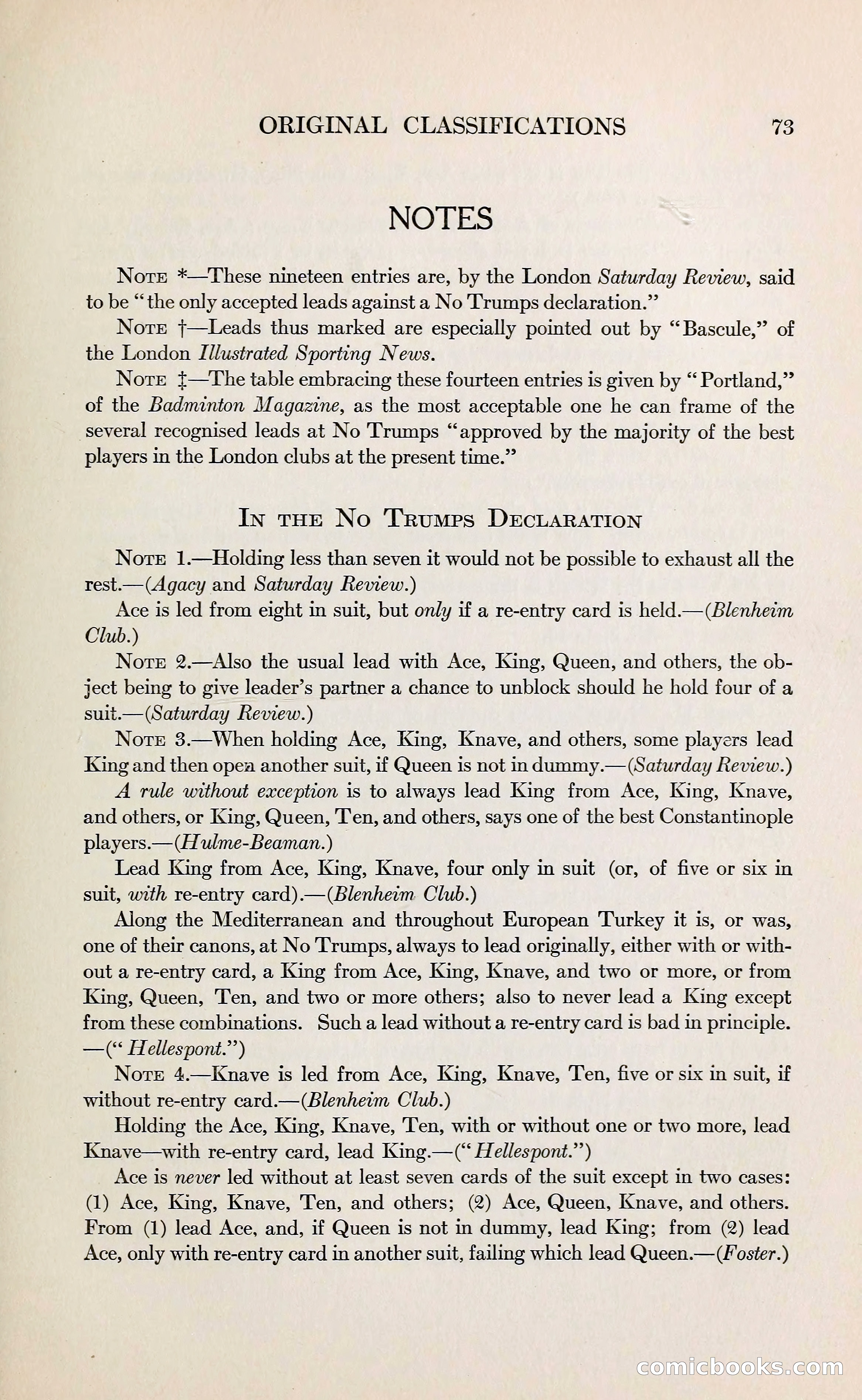 The Bridge Blue Book — page 85 of 172
