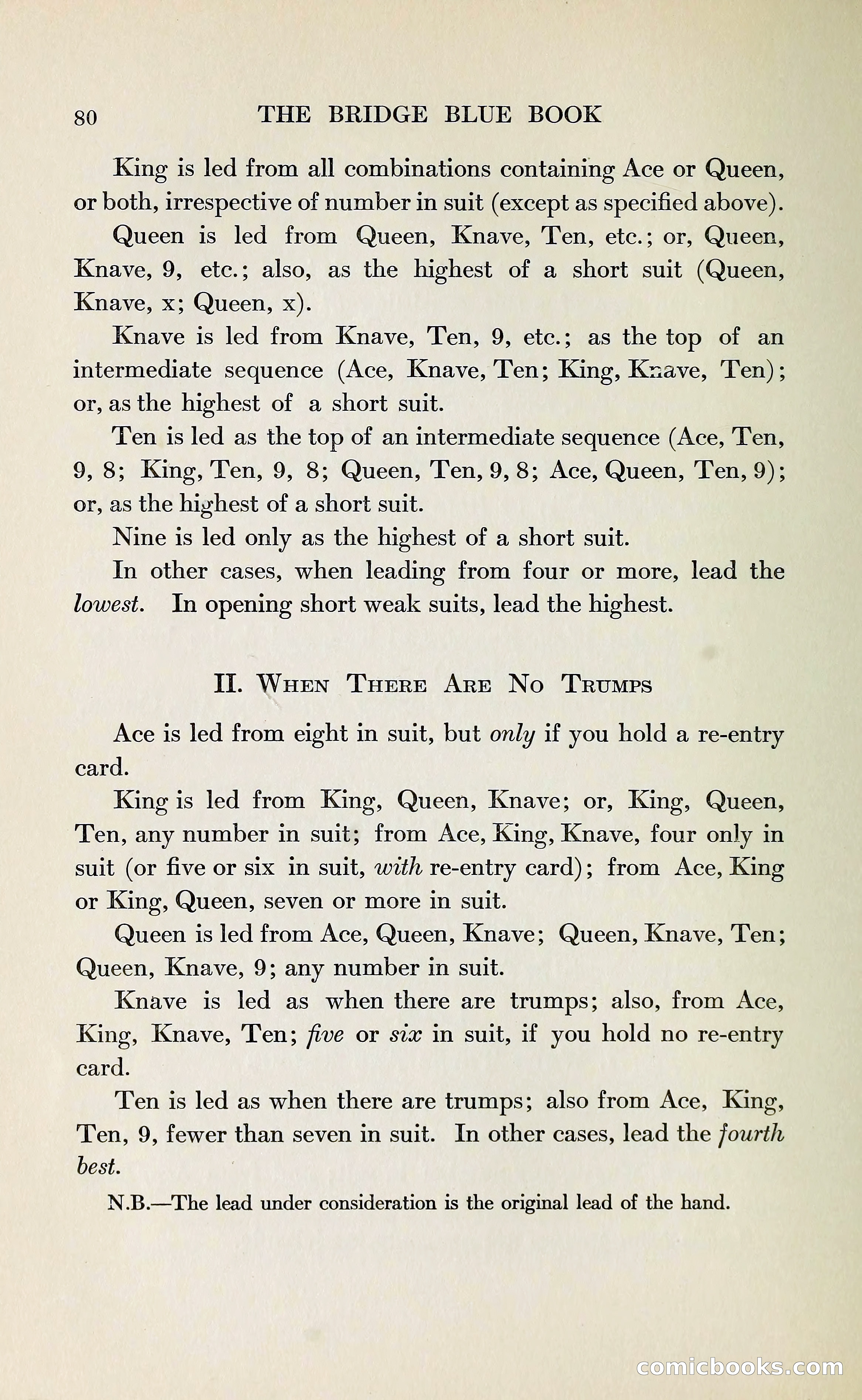 The Bridge Blue Book — page 92 of 172