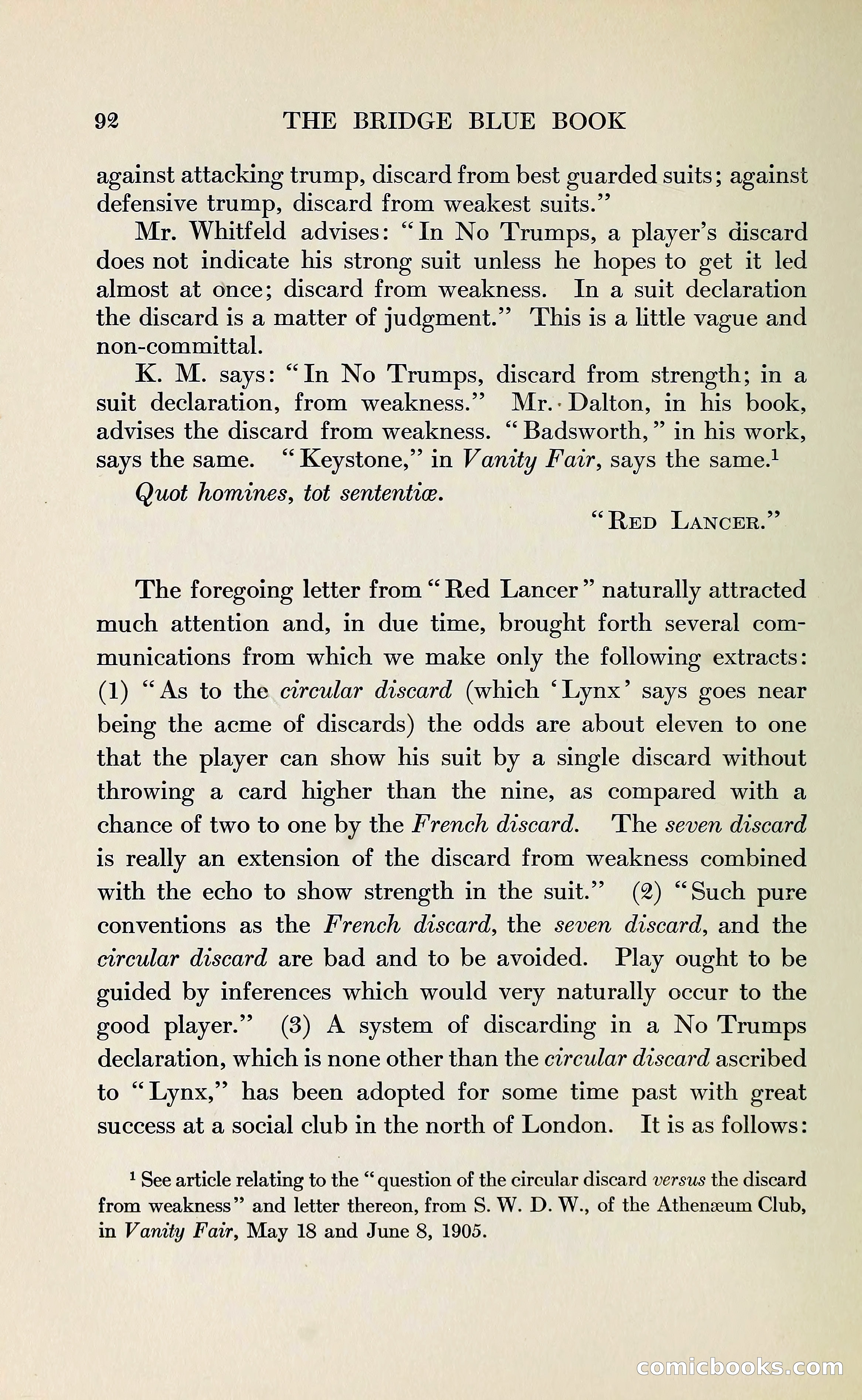 The Bridge Blue Book — page 104 of 172