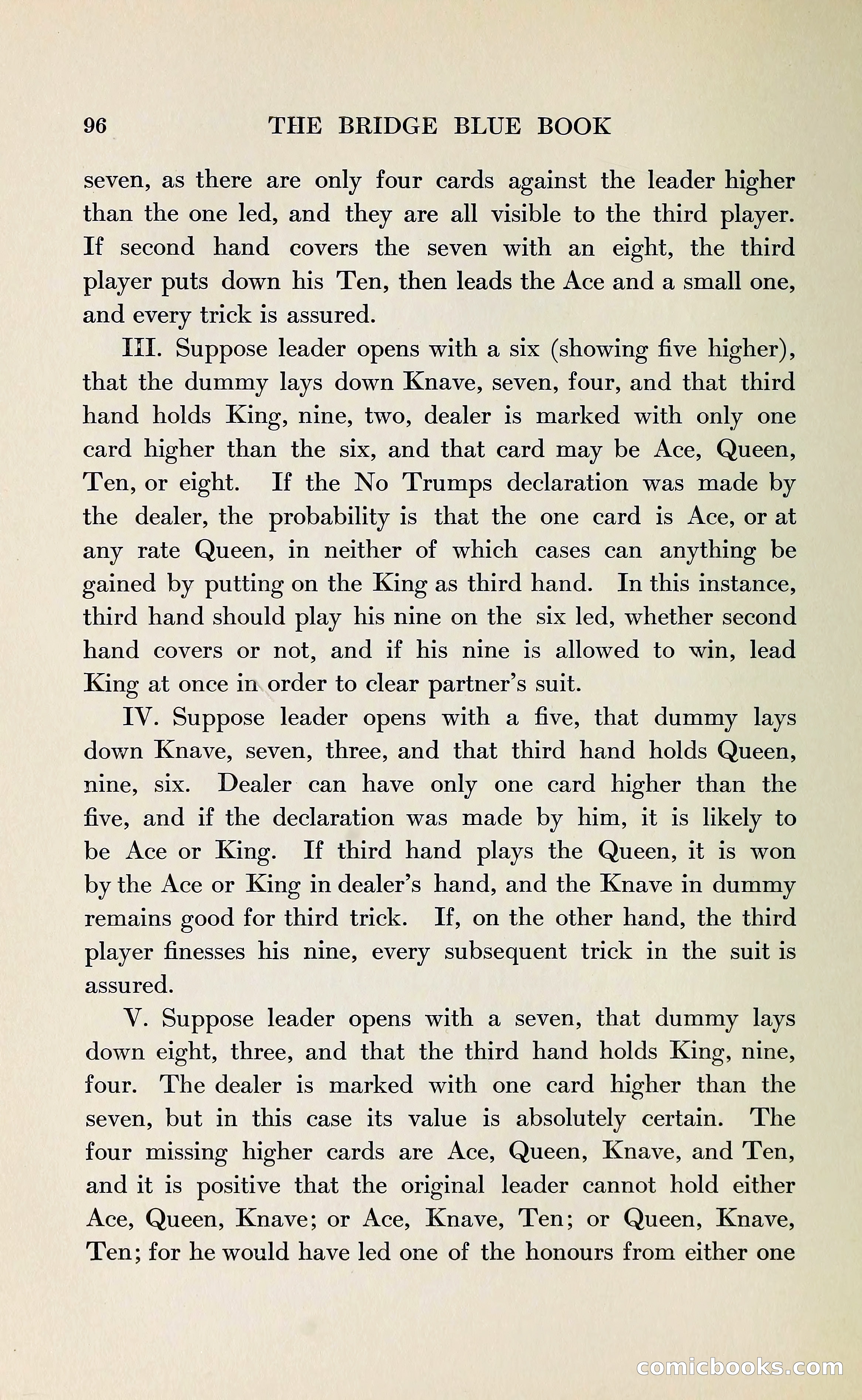 The Bridge Blue Book — page 108 of 172