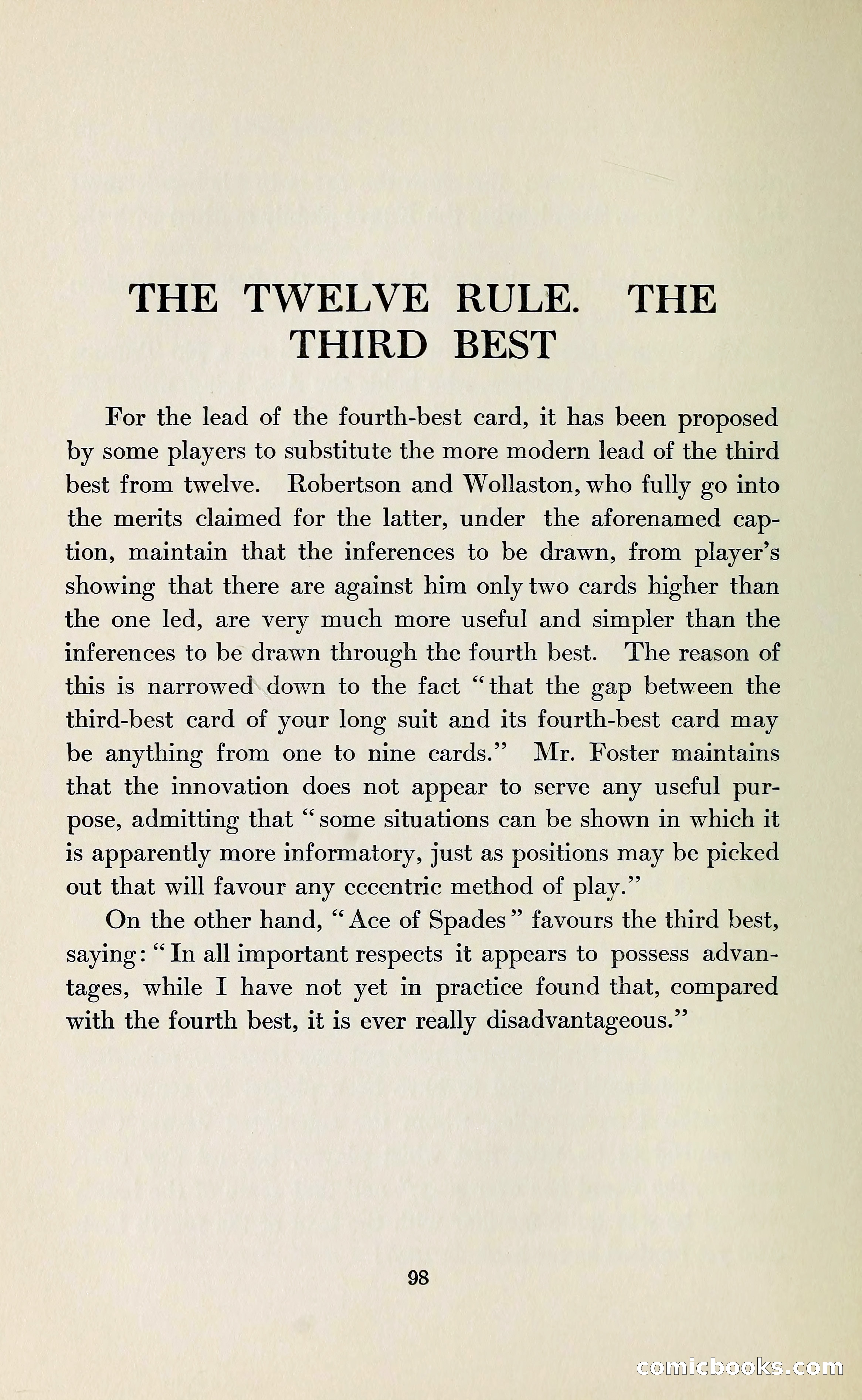 The Bridge Blue Book — page 110 of 172