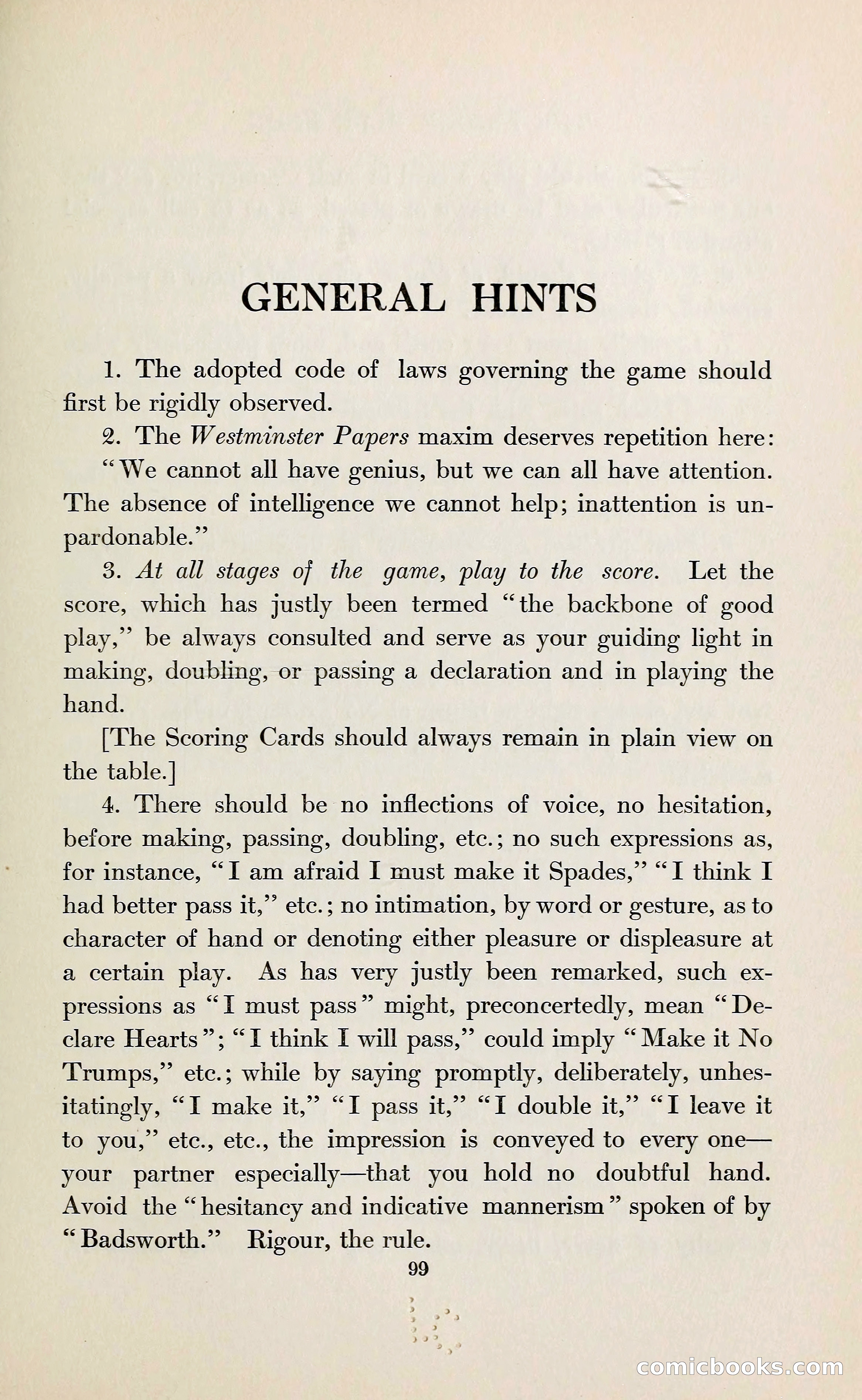 The Bridge Blue Book — page 111 of 172