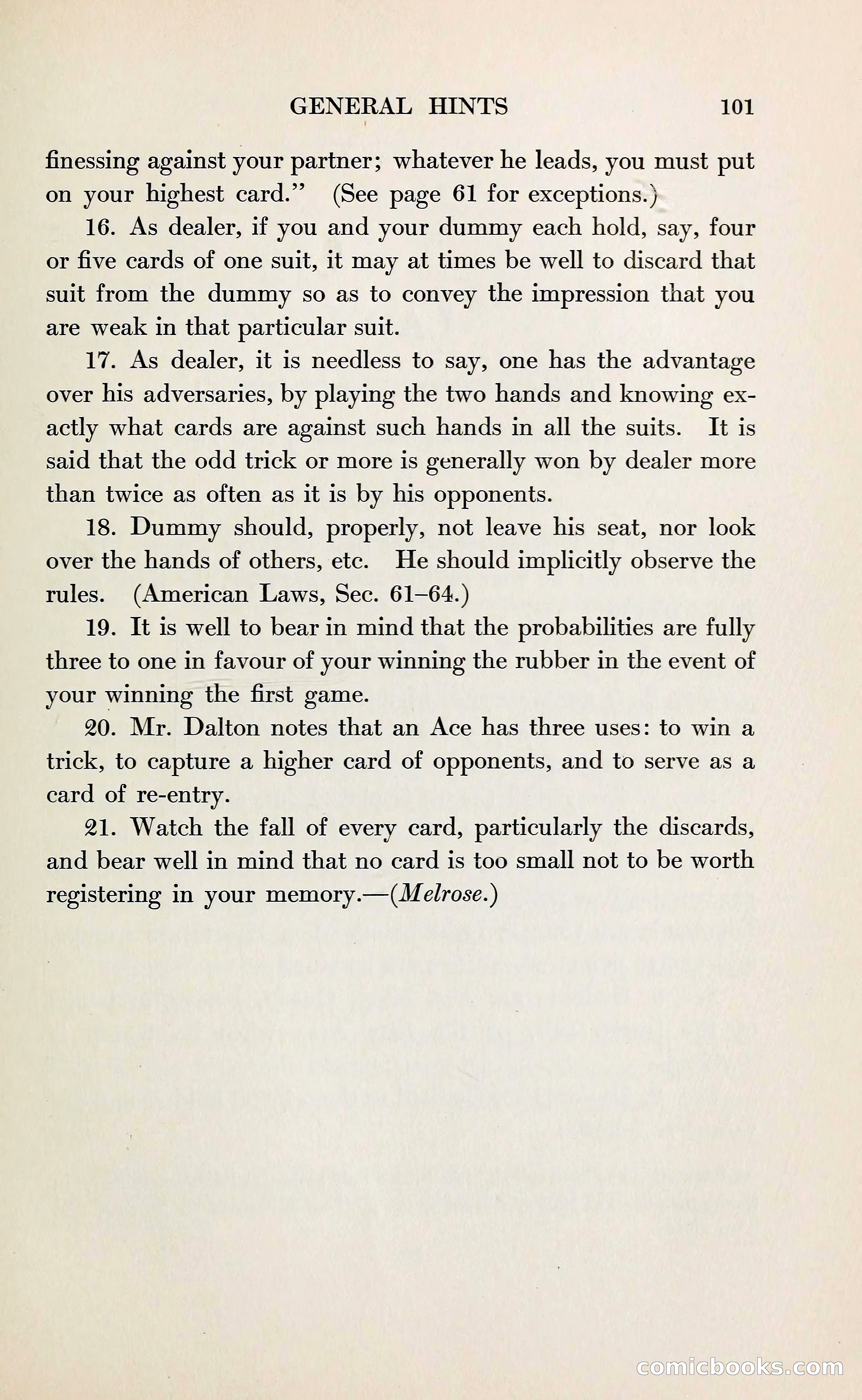 The Bridge Blue Book — page 113 of 172