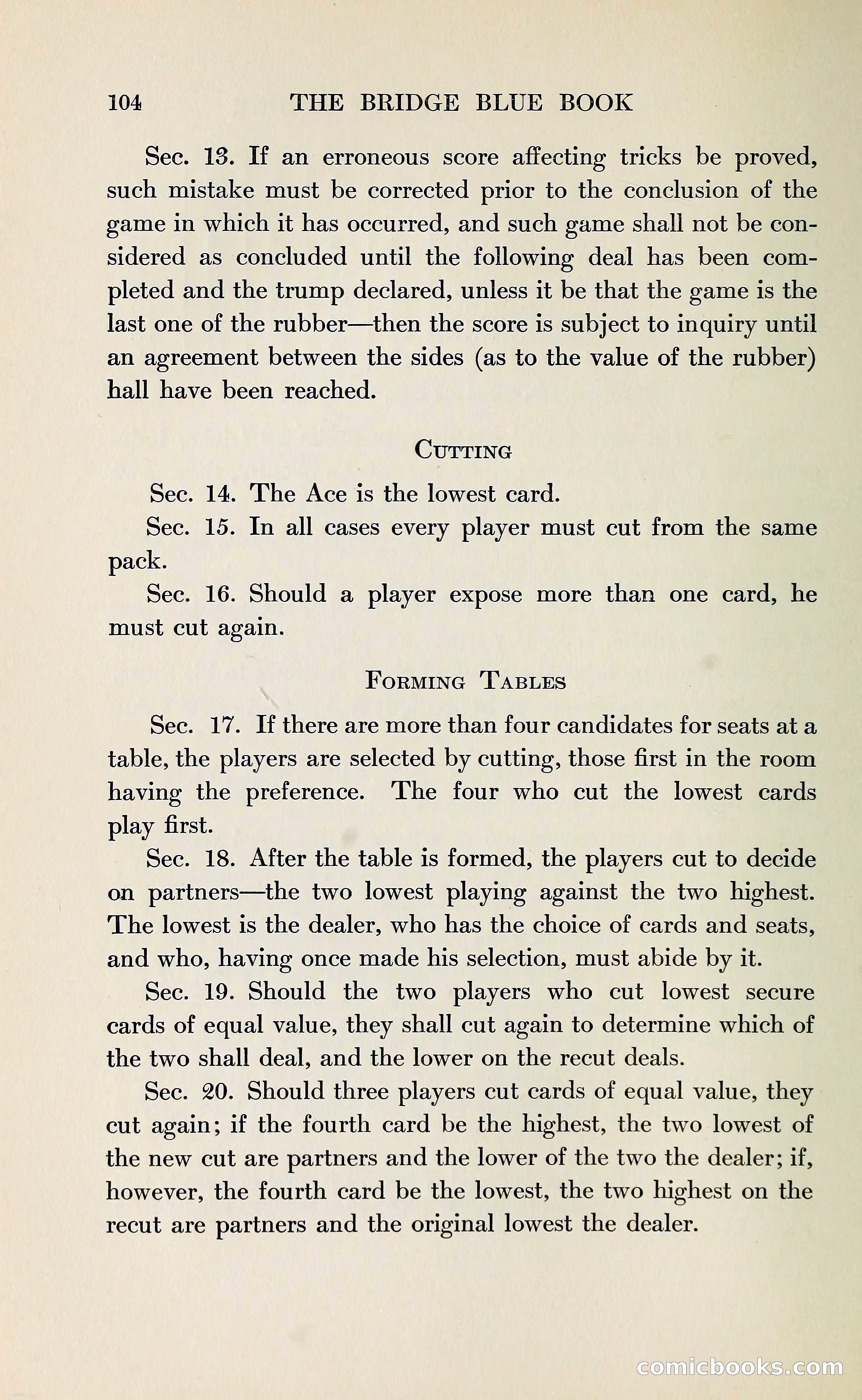 The Bridge Blue Book — page 116 of 172