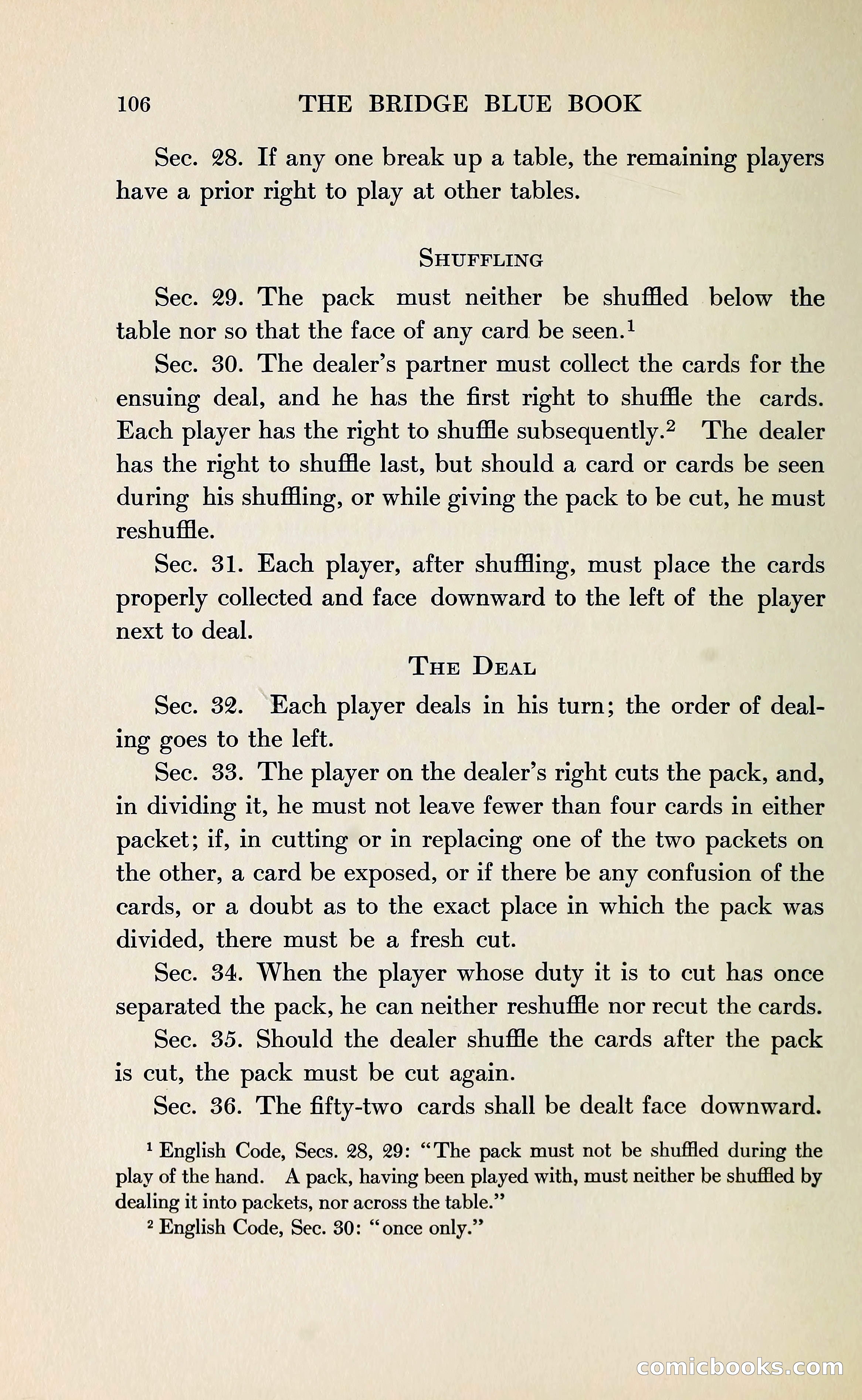 The Bridge Blue Book — page 118 of 172