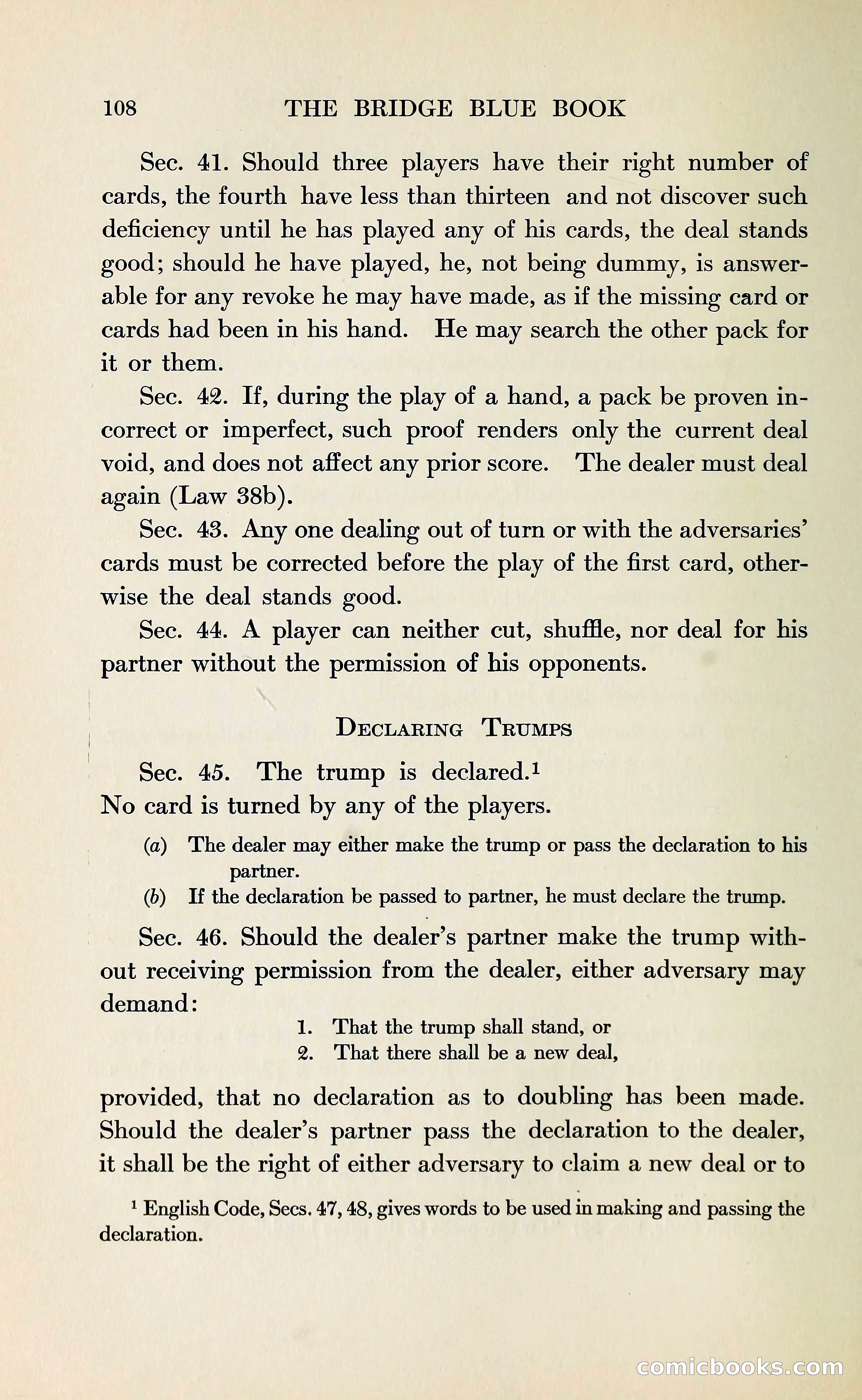 The Bridge Blue Book — page 120 of 172