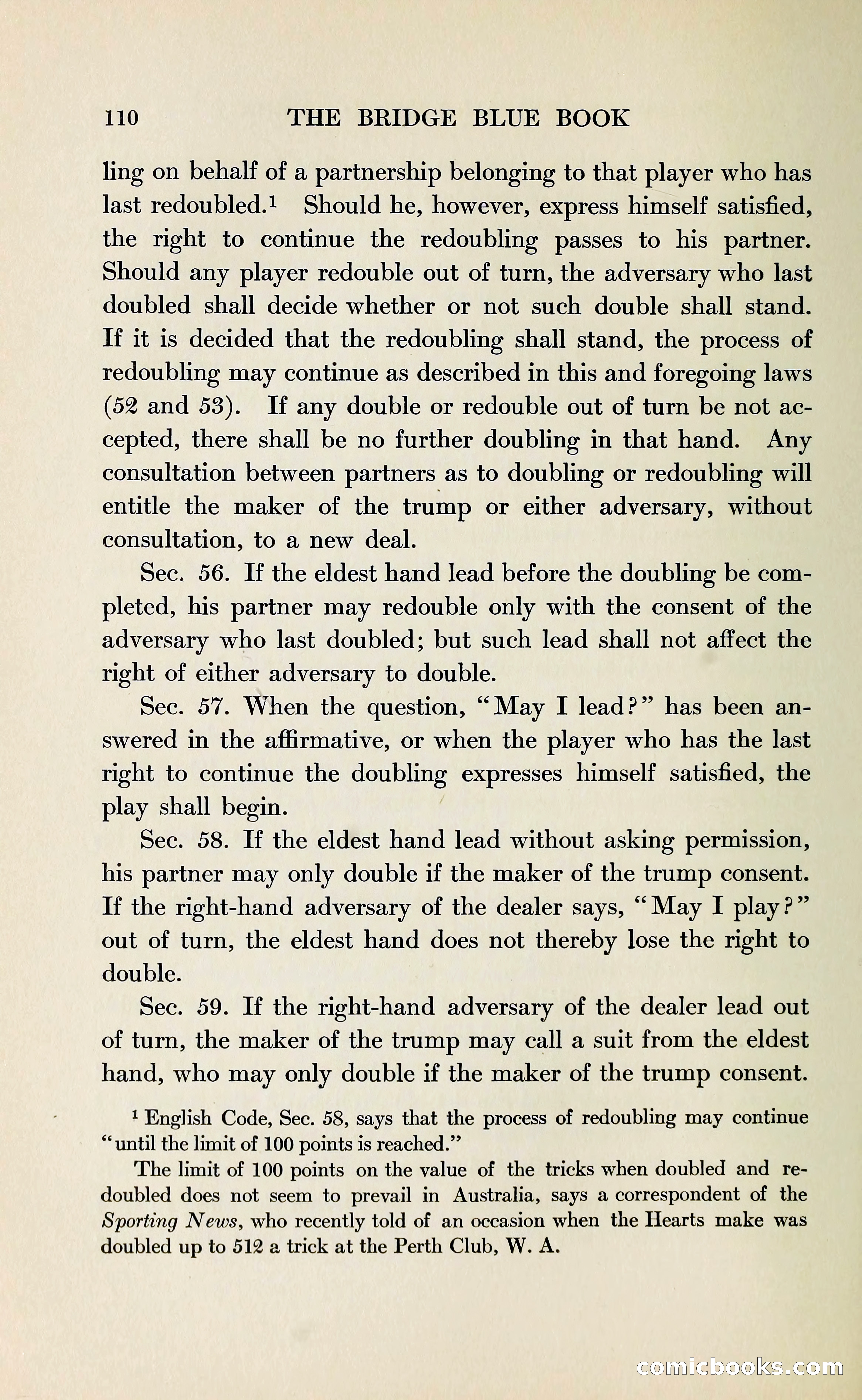 The Bridge Blue Book — page 122 of 172
