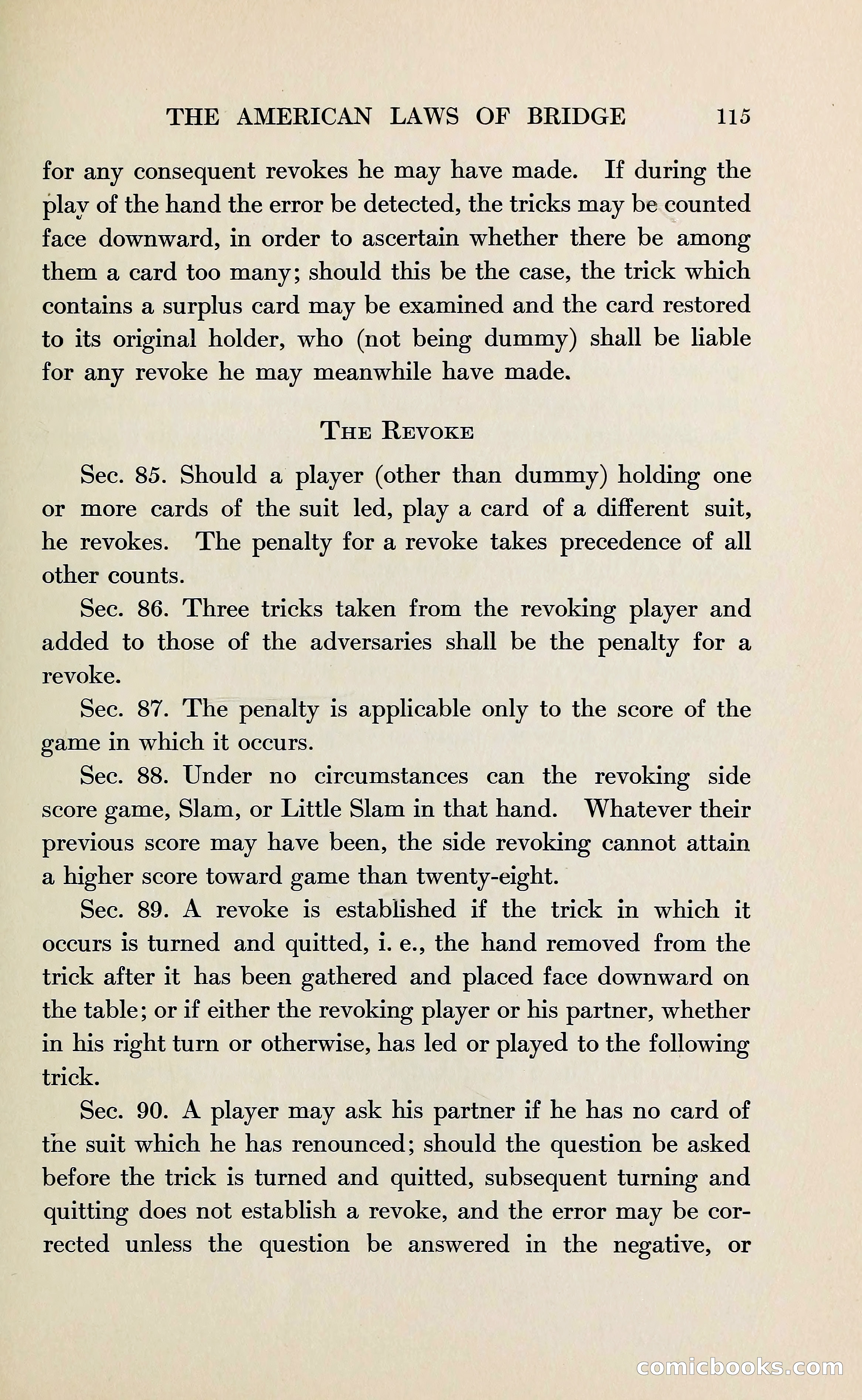 The Bridge Blue Book — page 127 of 172