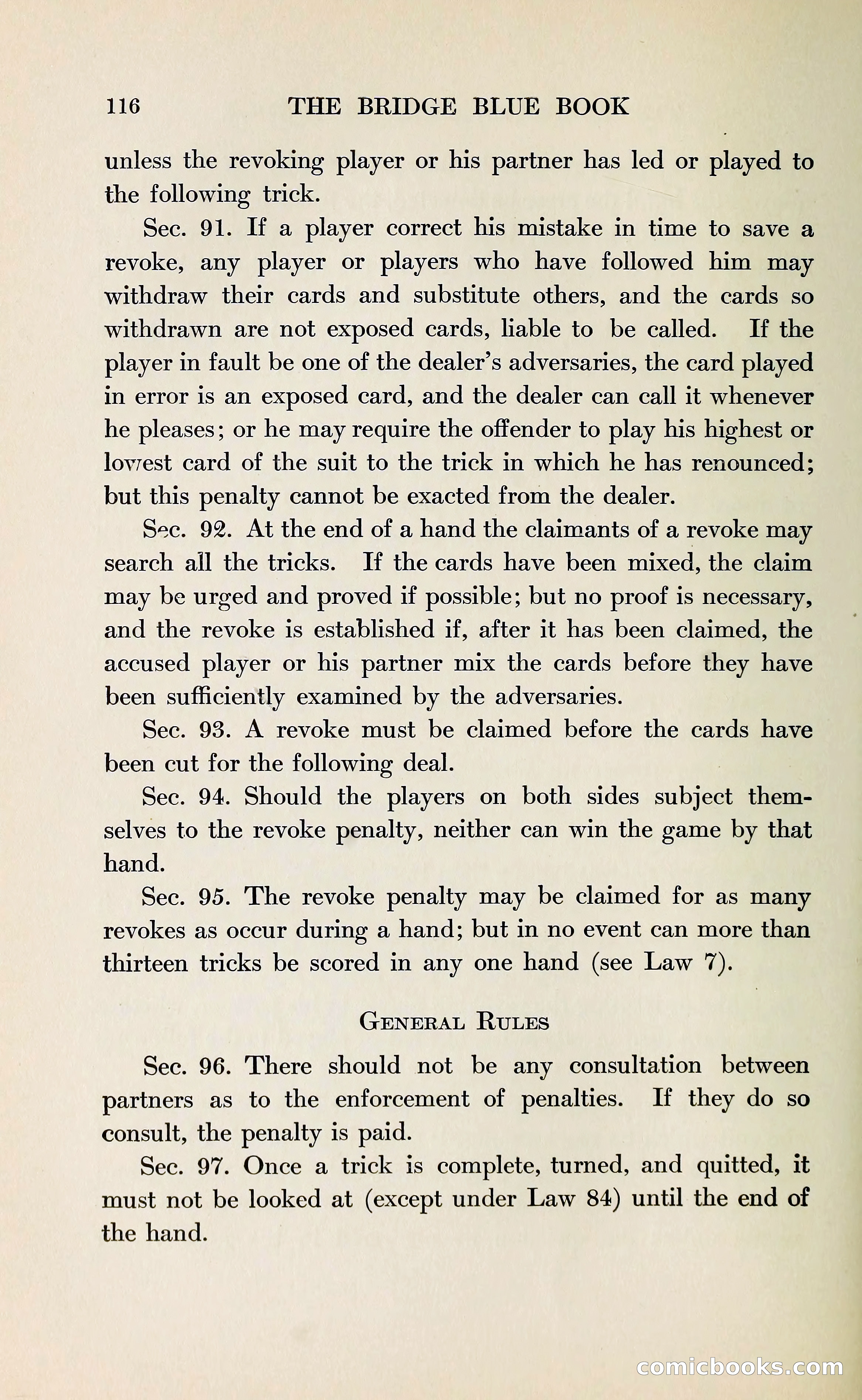 The Bridge Blue Book — page 128 of 172