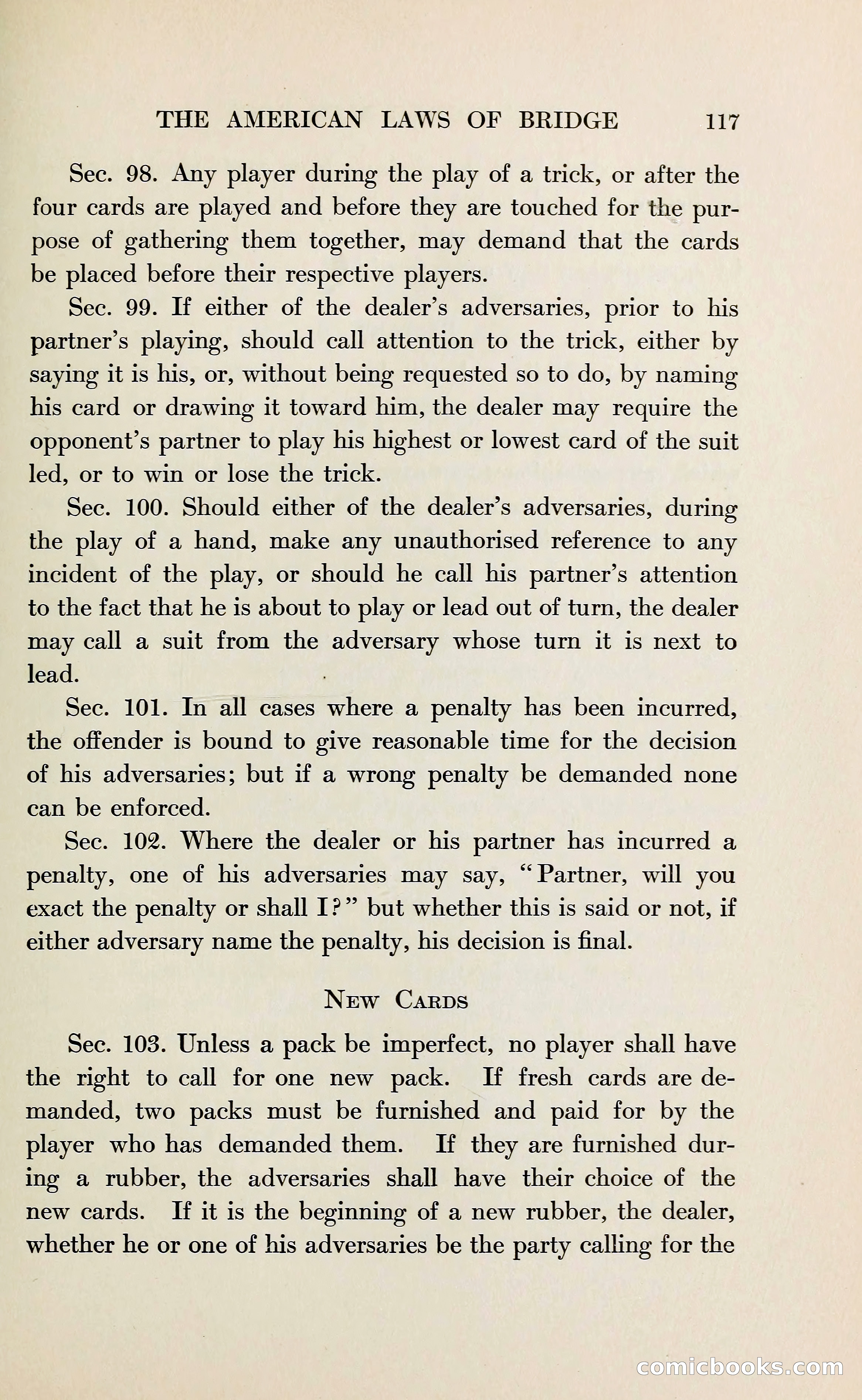 The Bridge Blue Book — page 129 of 172