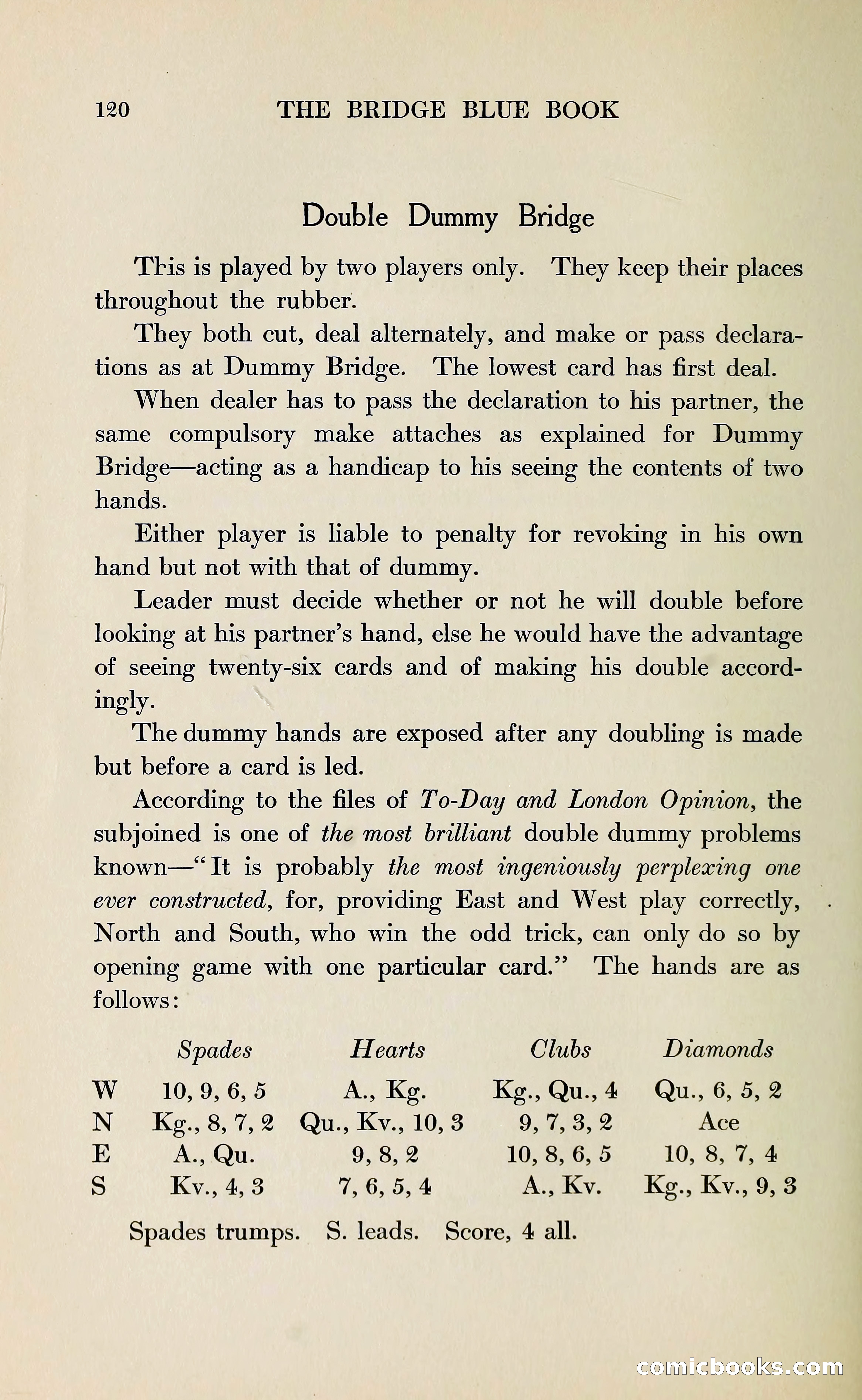 The Bridge Blue Book — page 132 of 172