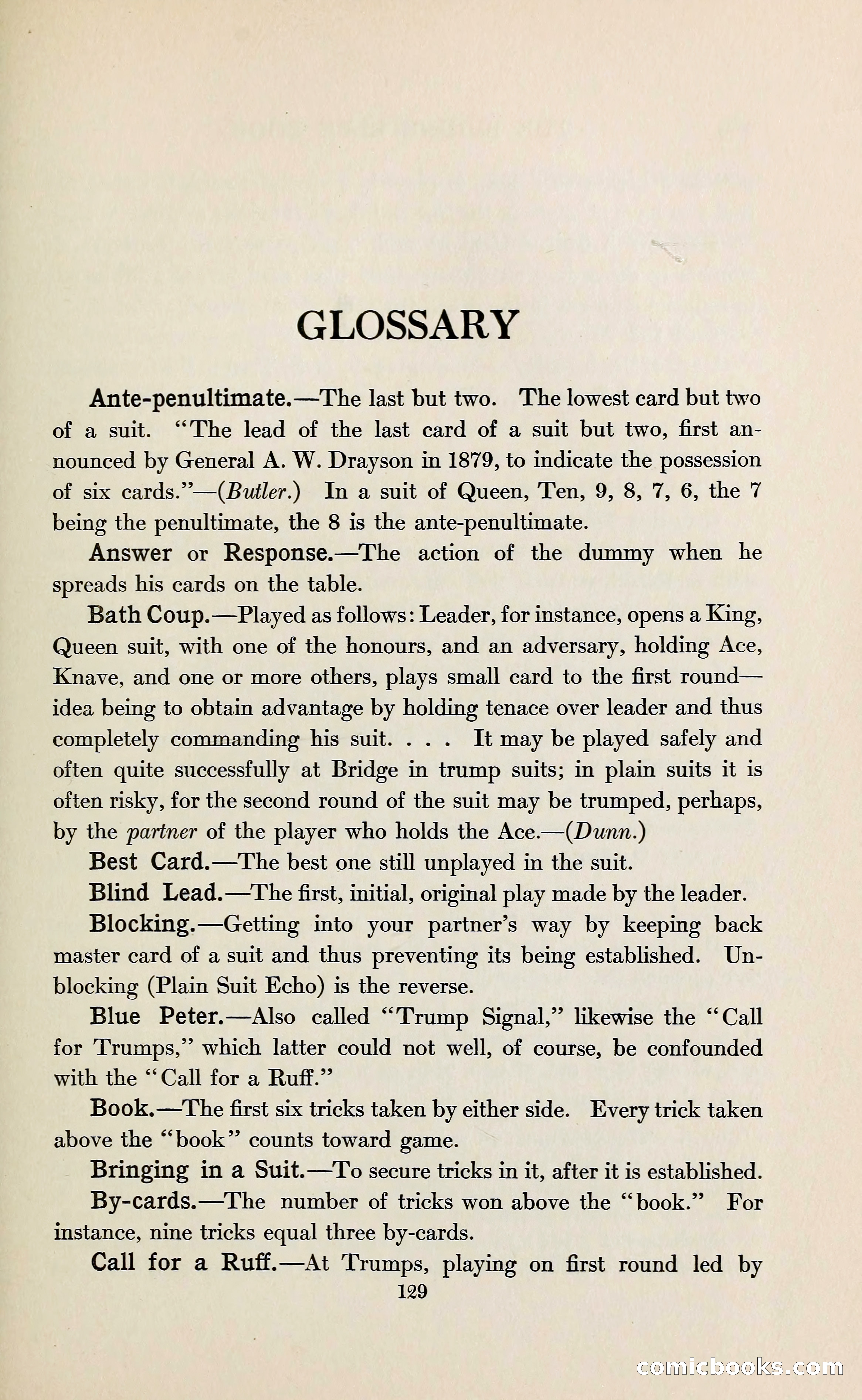 The Bridge Blue Book — page 141 of 172
