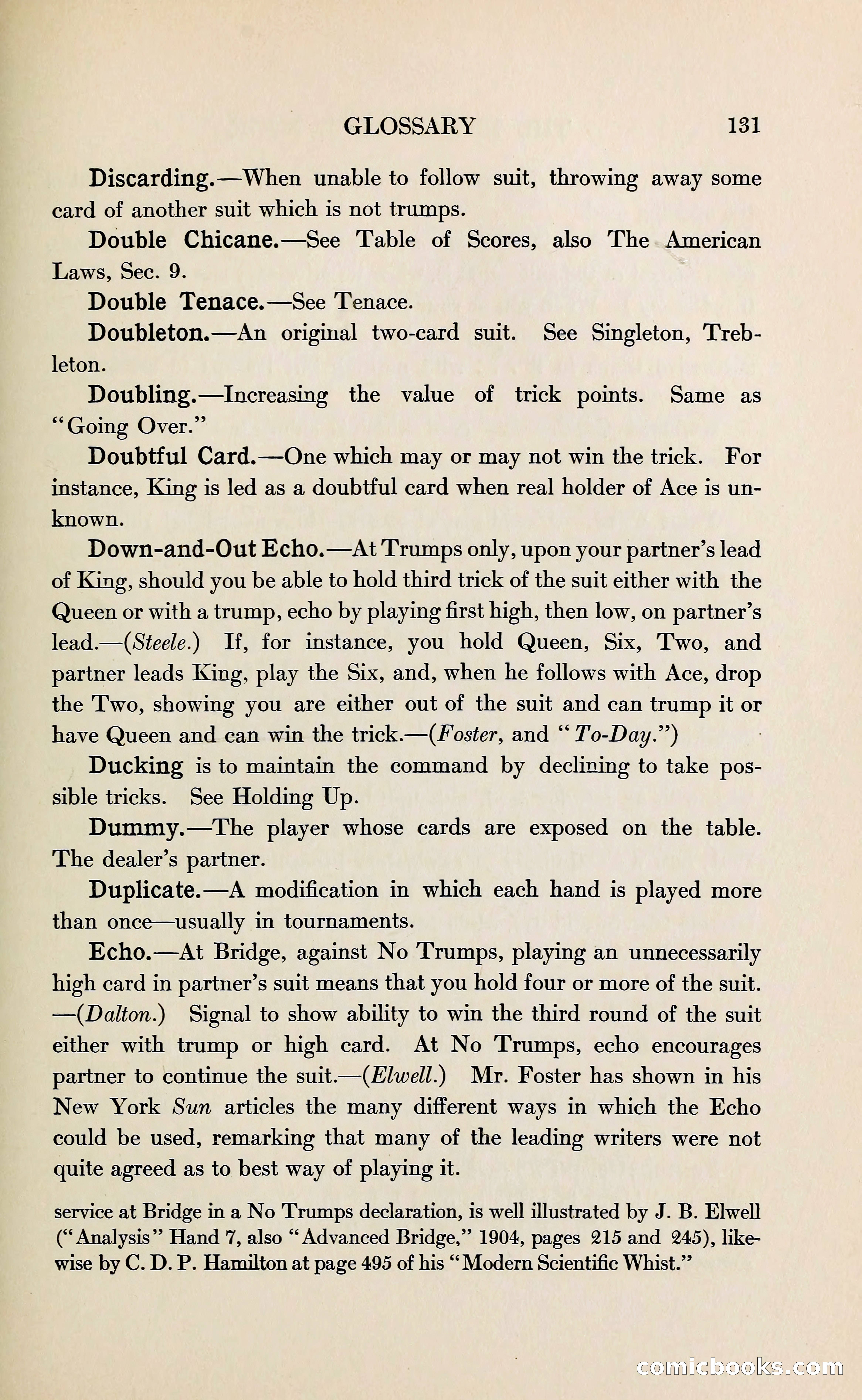 The Bridge Blue Book — page 143 of 172
