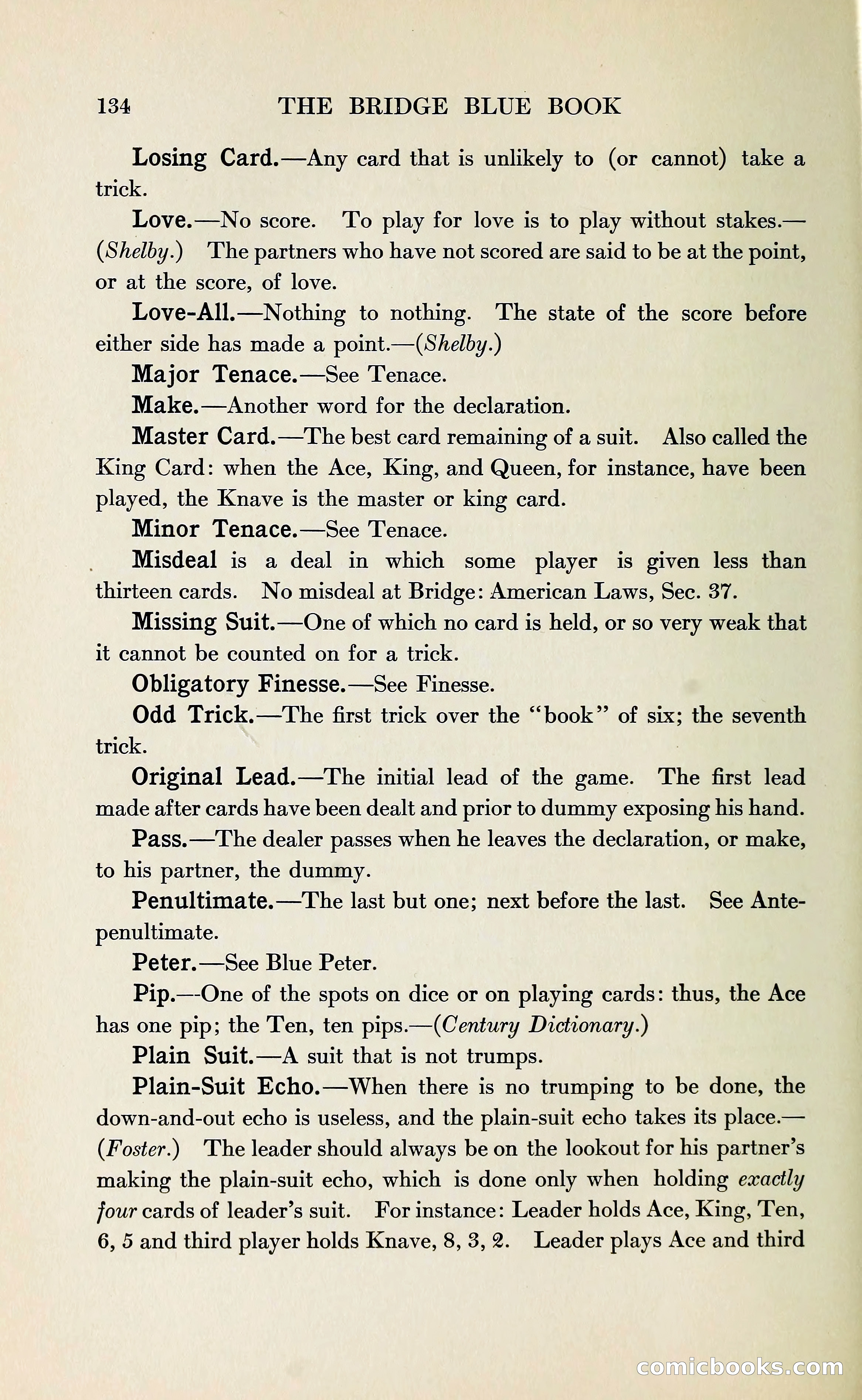 The Bridge Blue Book — page 146 of 172