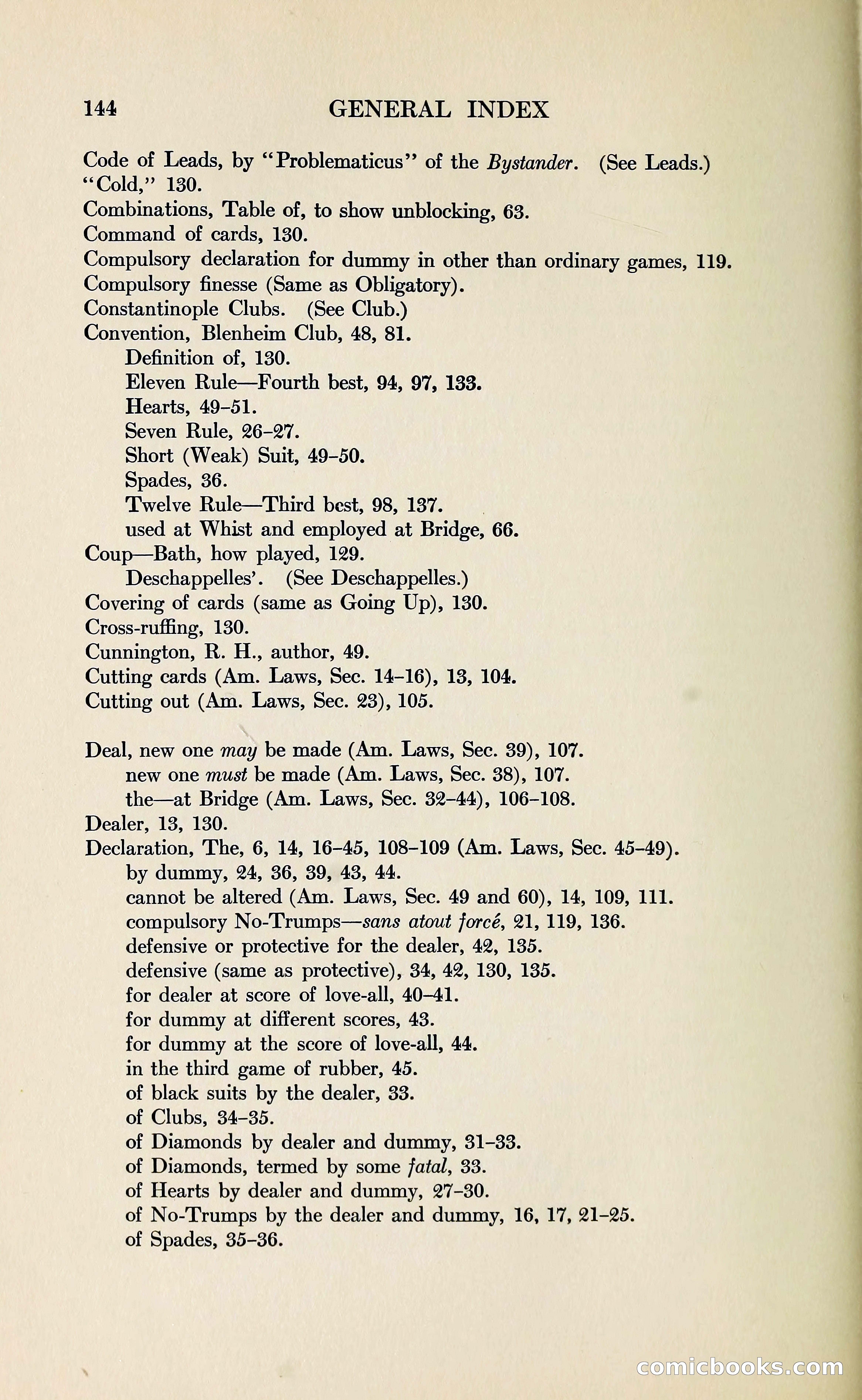 The Bridge Blue Book — page 156 of 172