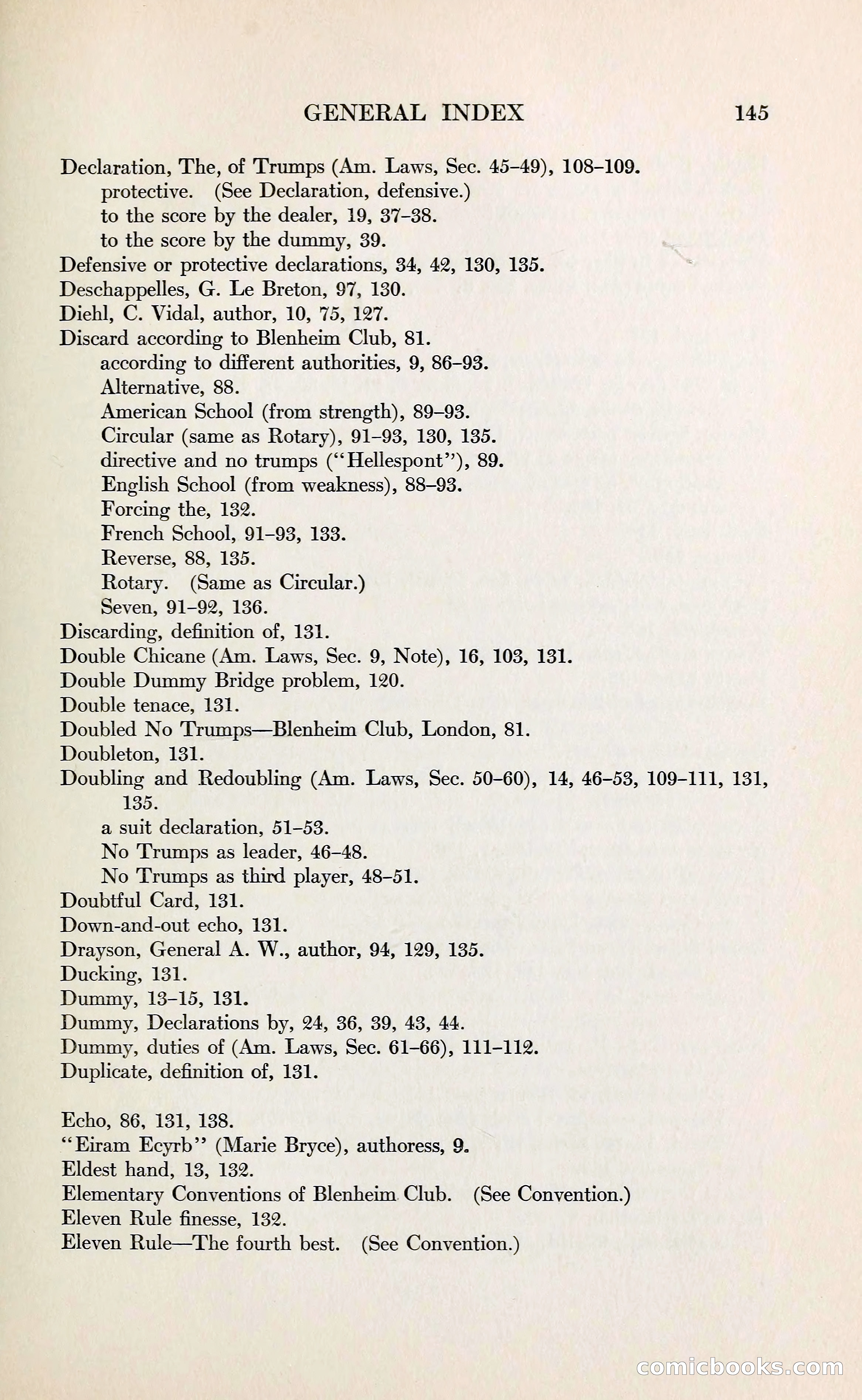The Bridge Blue Book — page 157 of 172