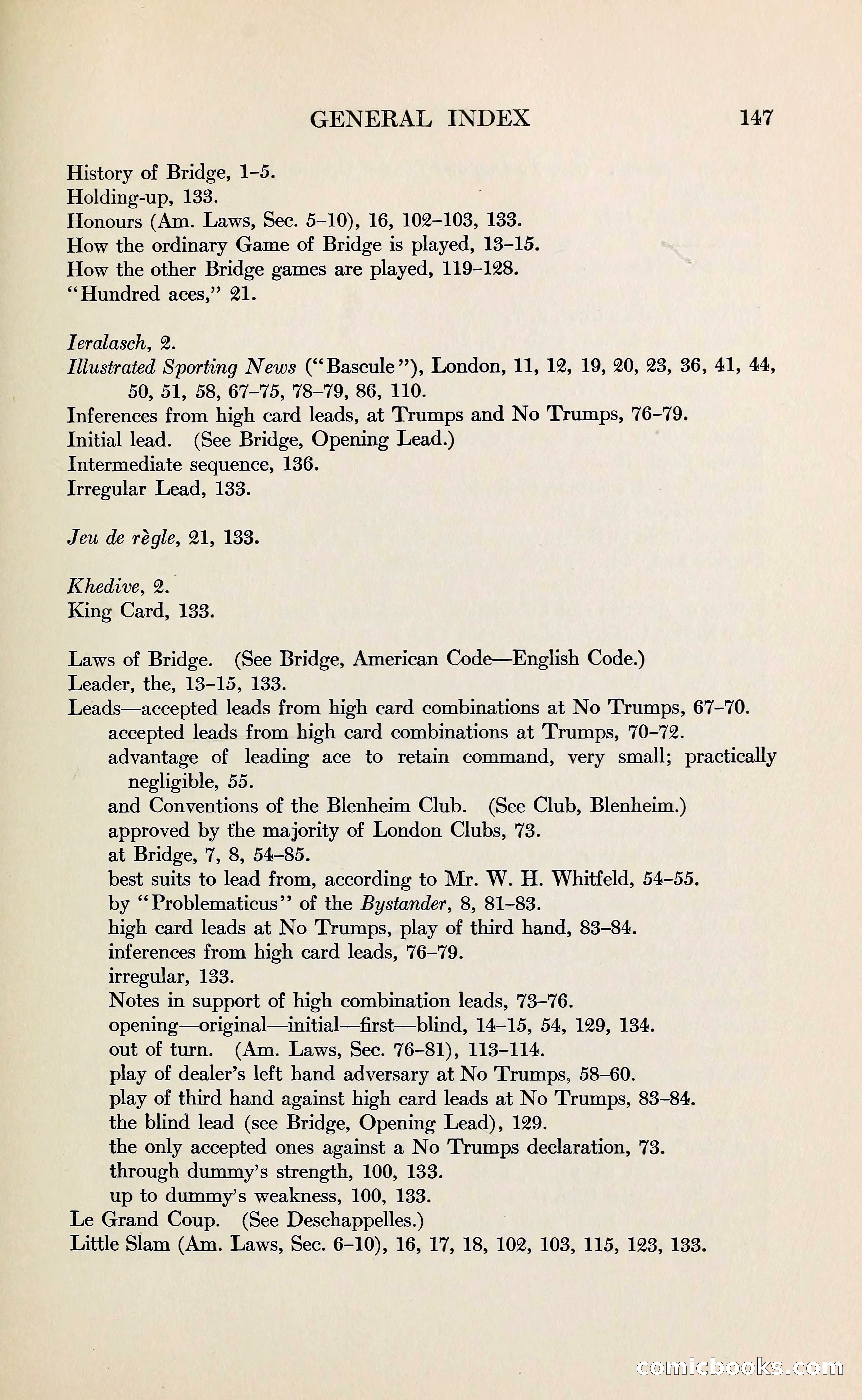 The Bridge Blue Book — page 159 of 172