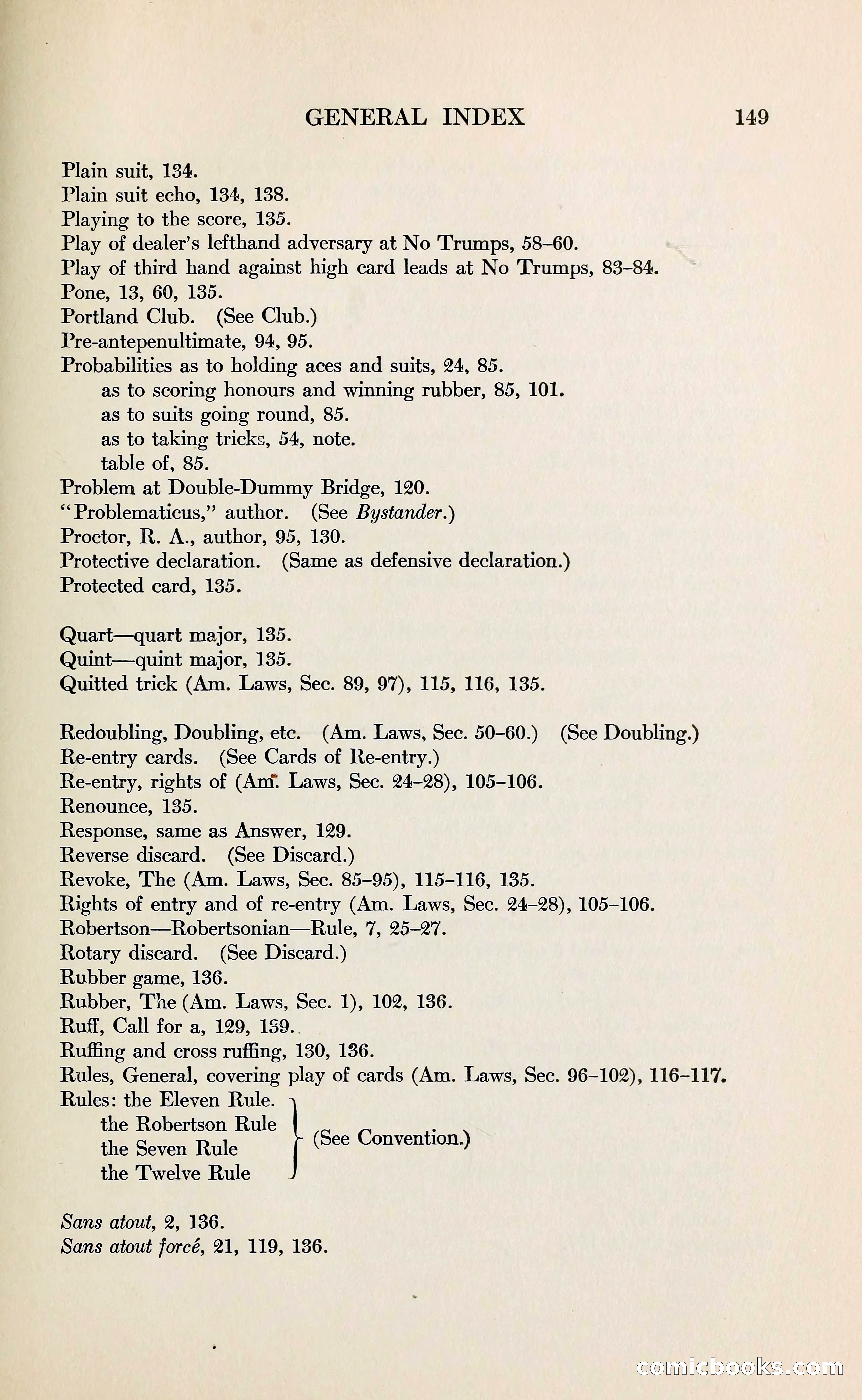 The Bridge Blue Book — page 161 of 172