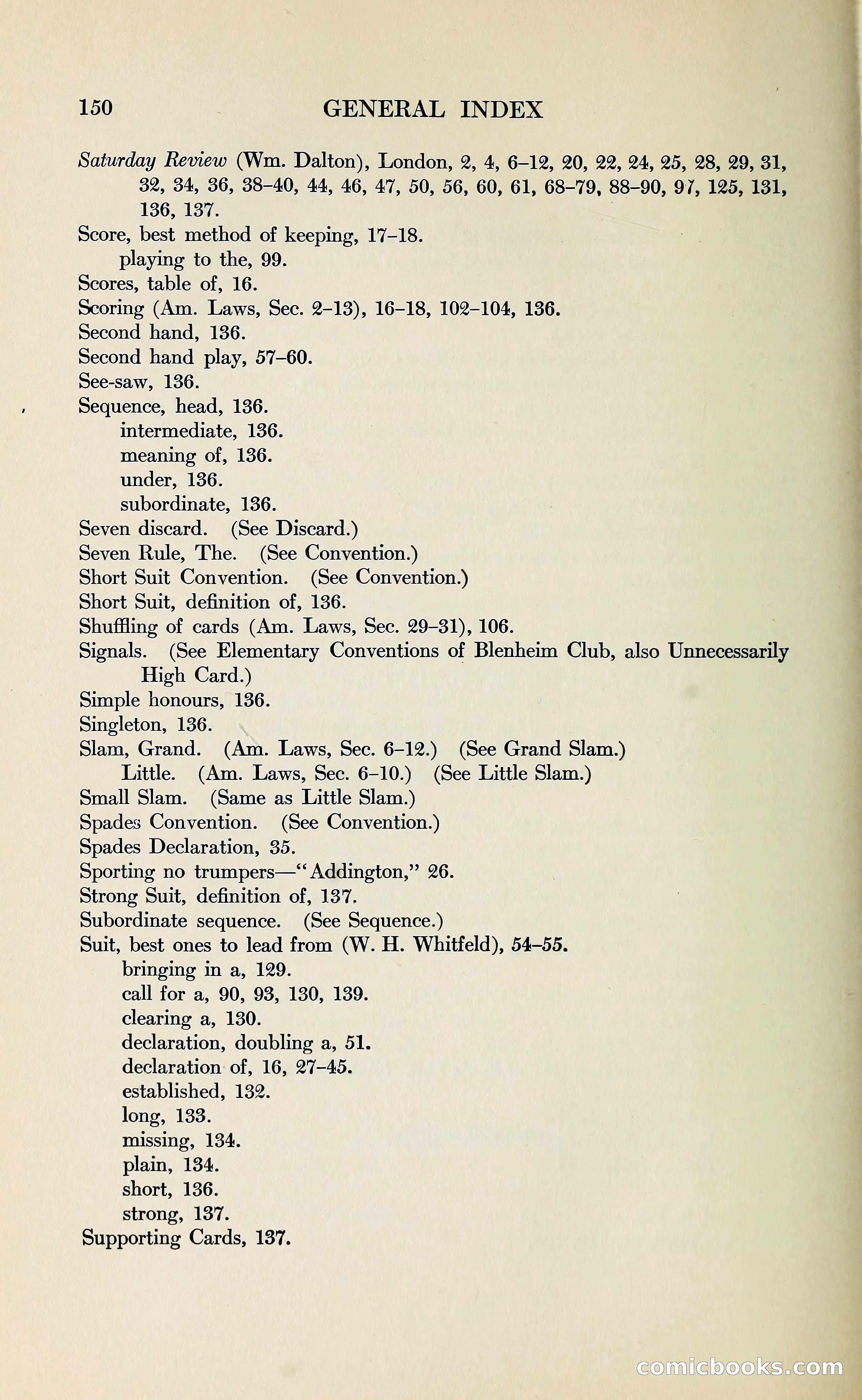 The Bridge Blue Book — page 162 of 172