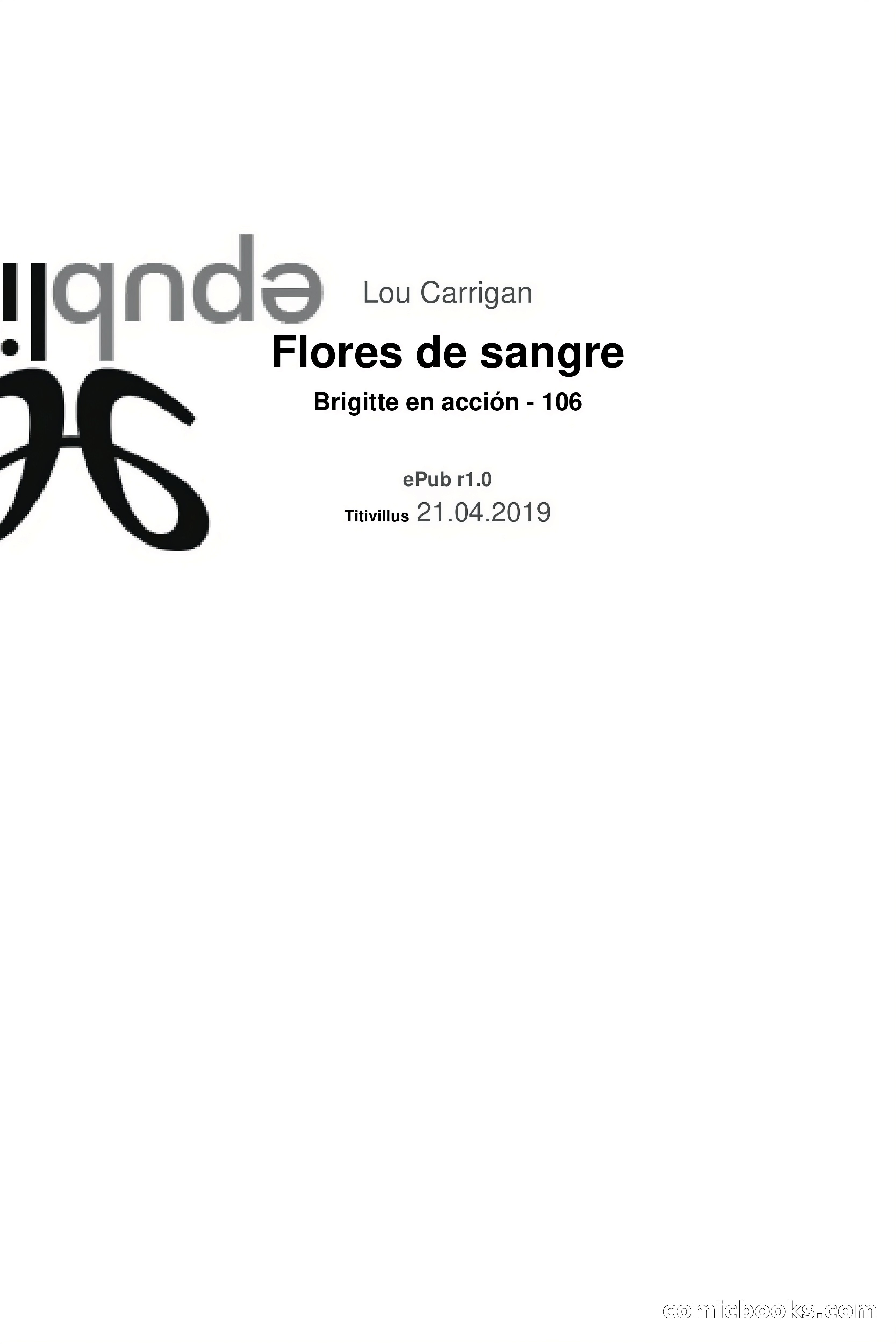 Brigitte en Acción: Flores de sangre — page 3 of 97