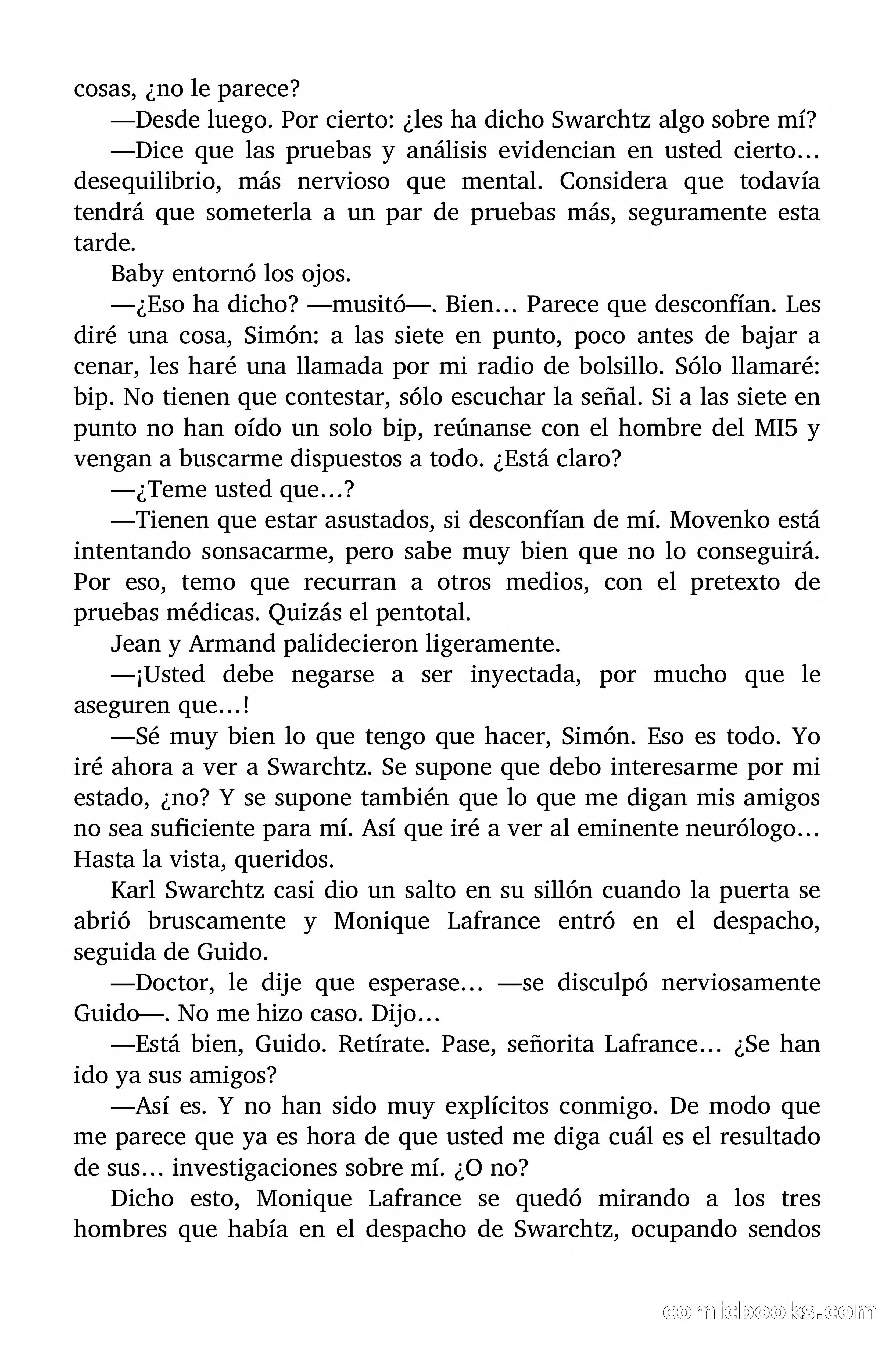 Brigitte en Acción: Flores de sangre — page 58 of 97