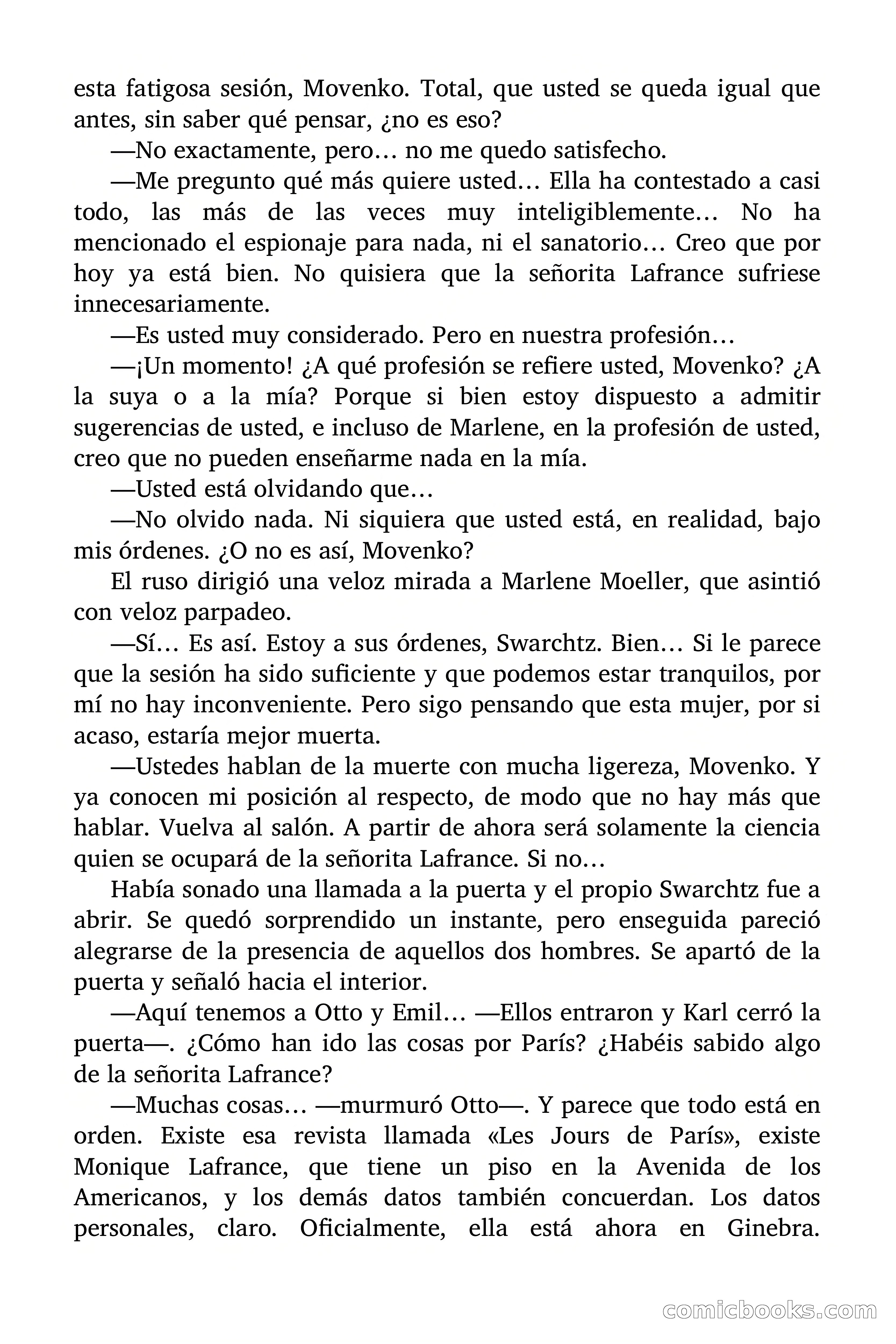 Brigitte en Acción: Flores de sangre — page 63 of 97