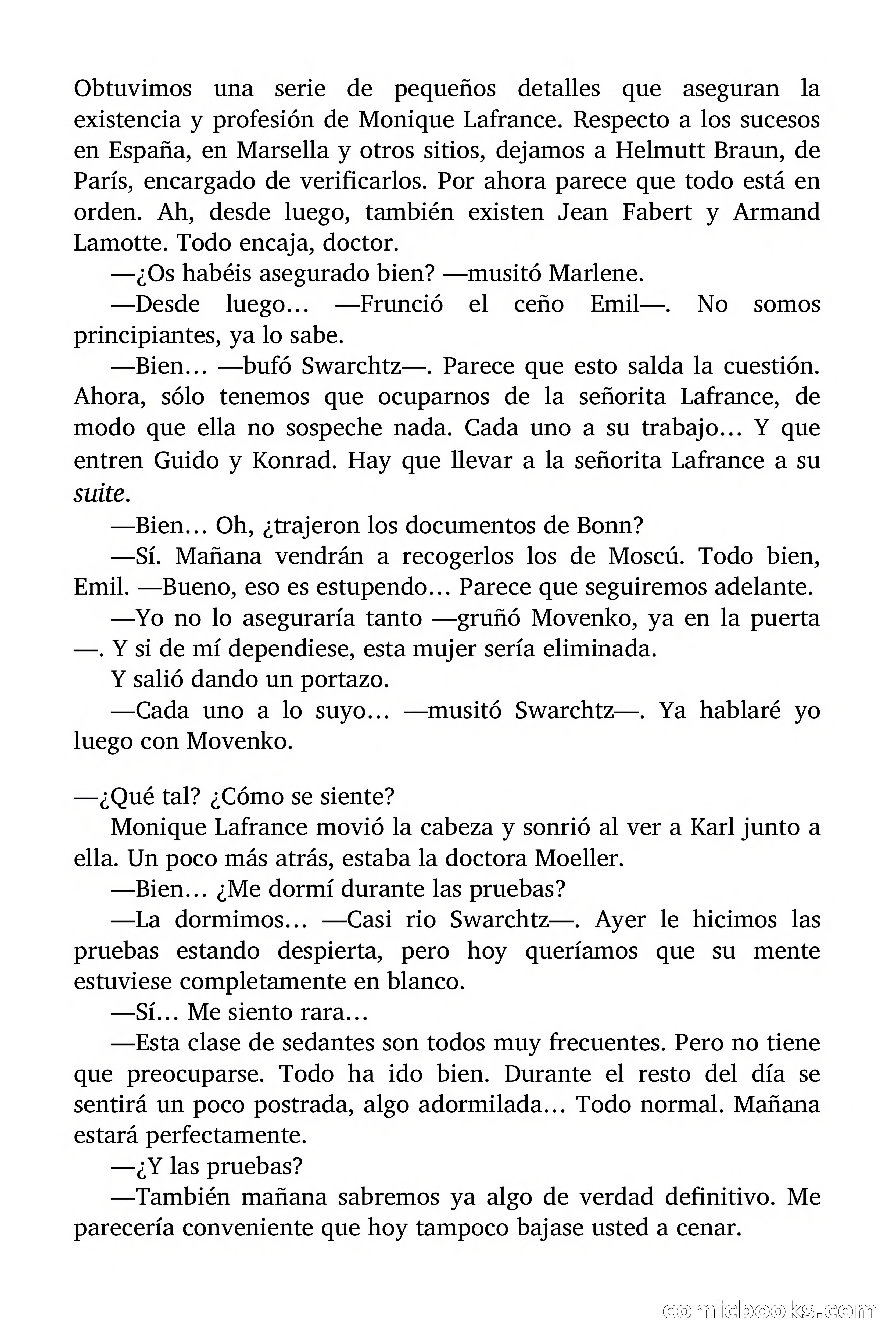 Brigitte en Acción: Flores de sangre — page 64 of 97