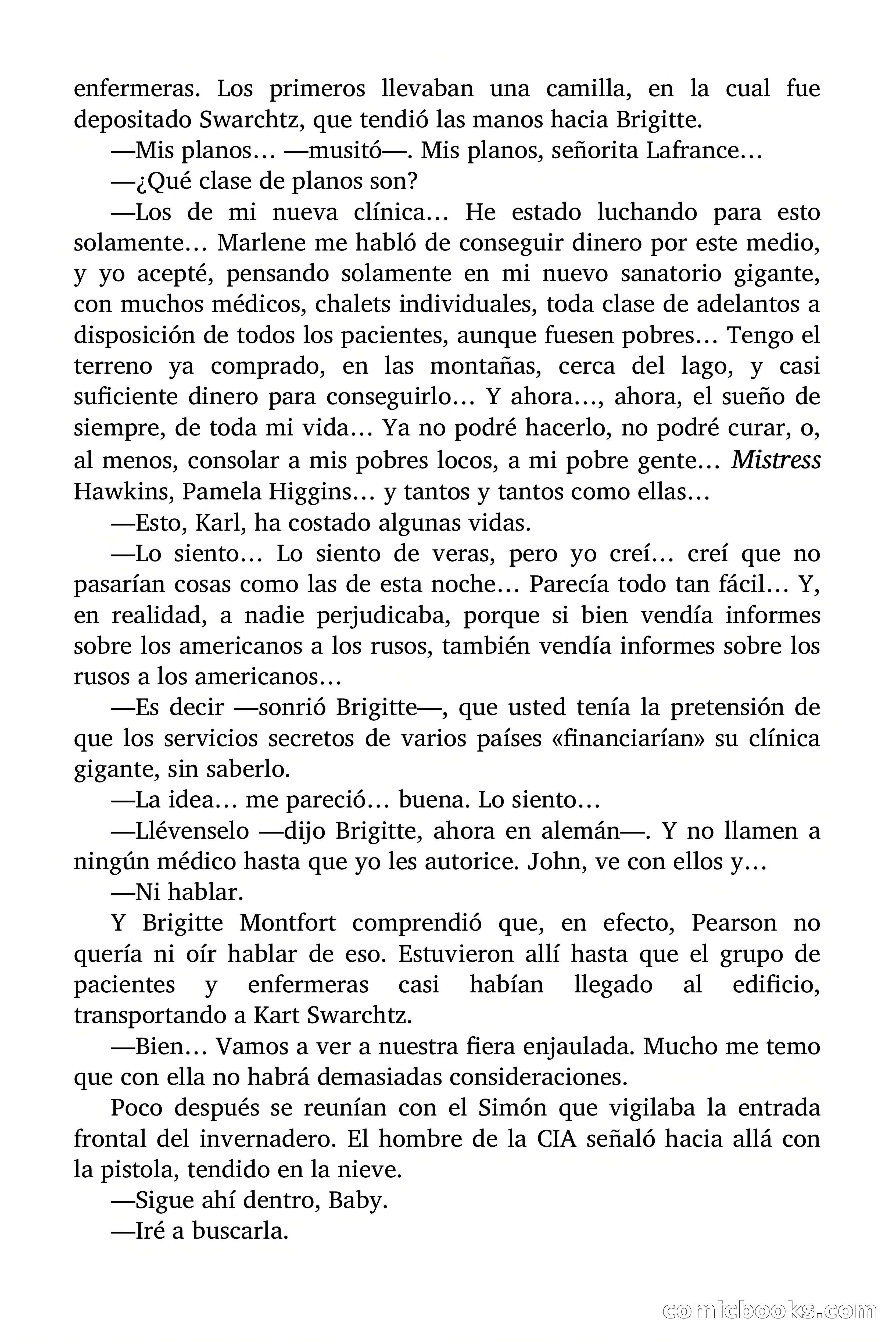 Brigitte en Acción: Flores de sangre — page 86 of 97
