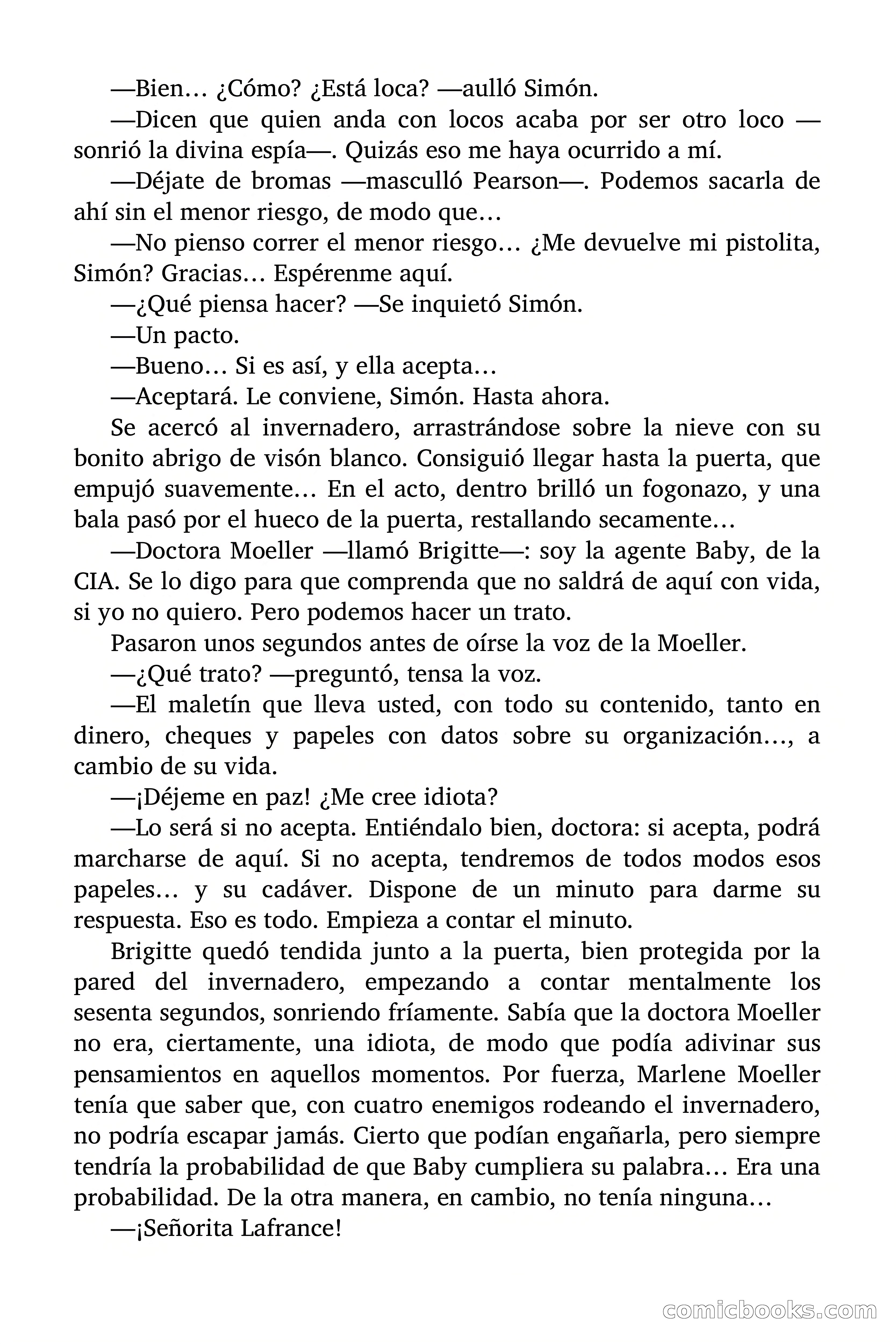 Brigitte en Acción: Flores de sangre — page 87 of 97