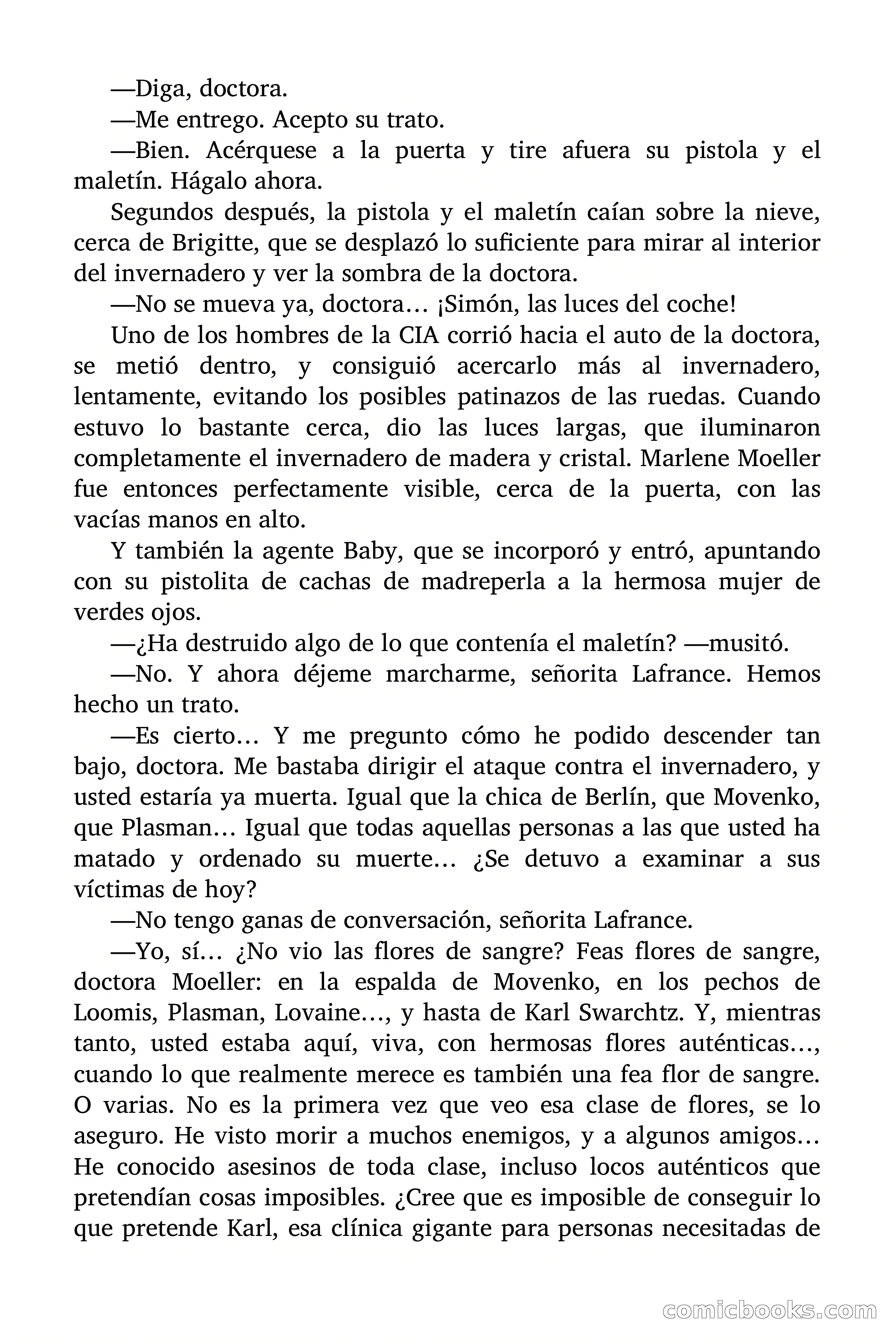 Brigitte en Acción: Flores de sangre — page 88 of 97