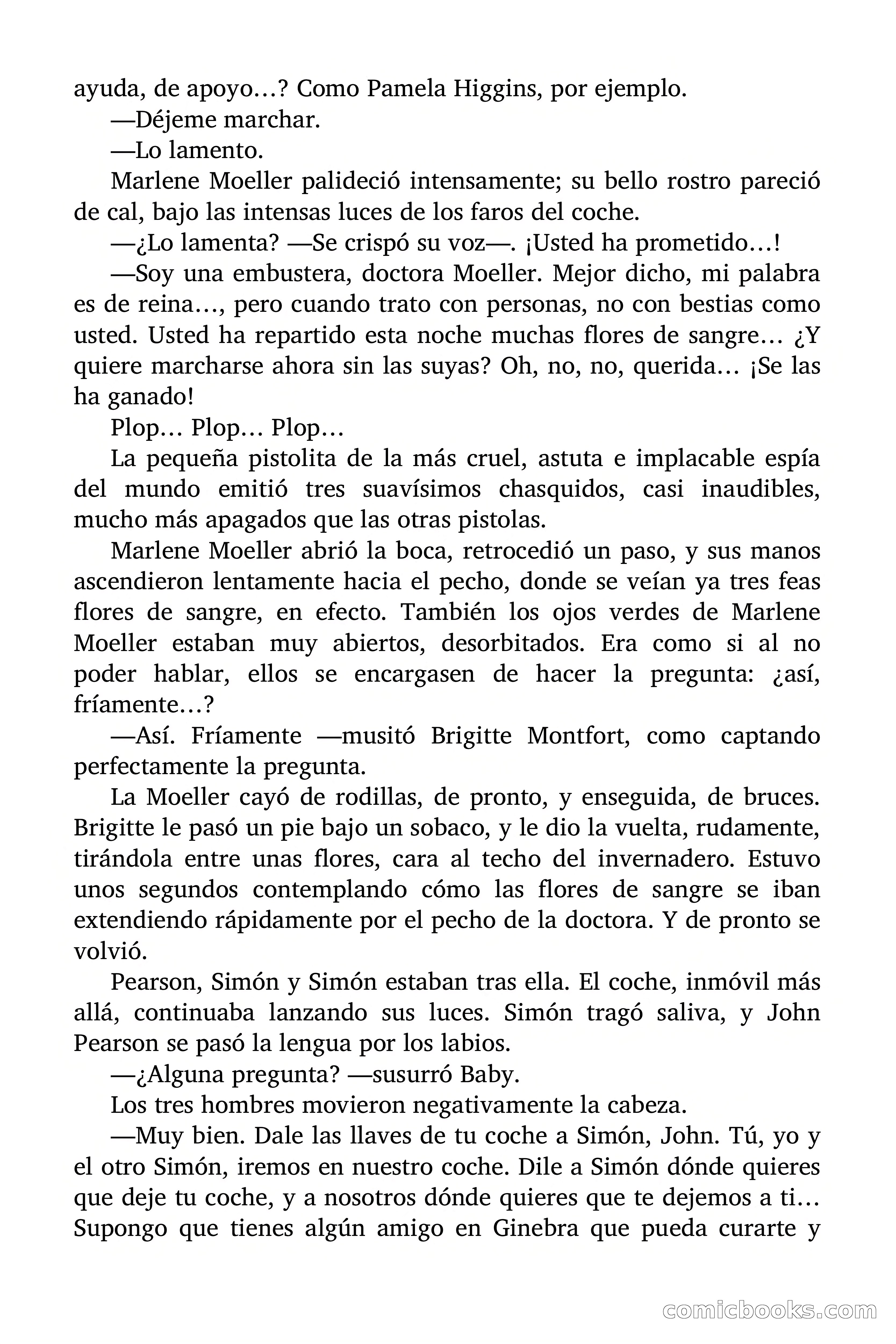 Brigitte en Acción: Flores de sangre — page 89 of 97