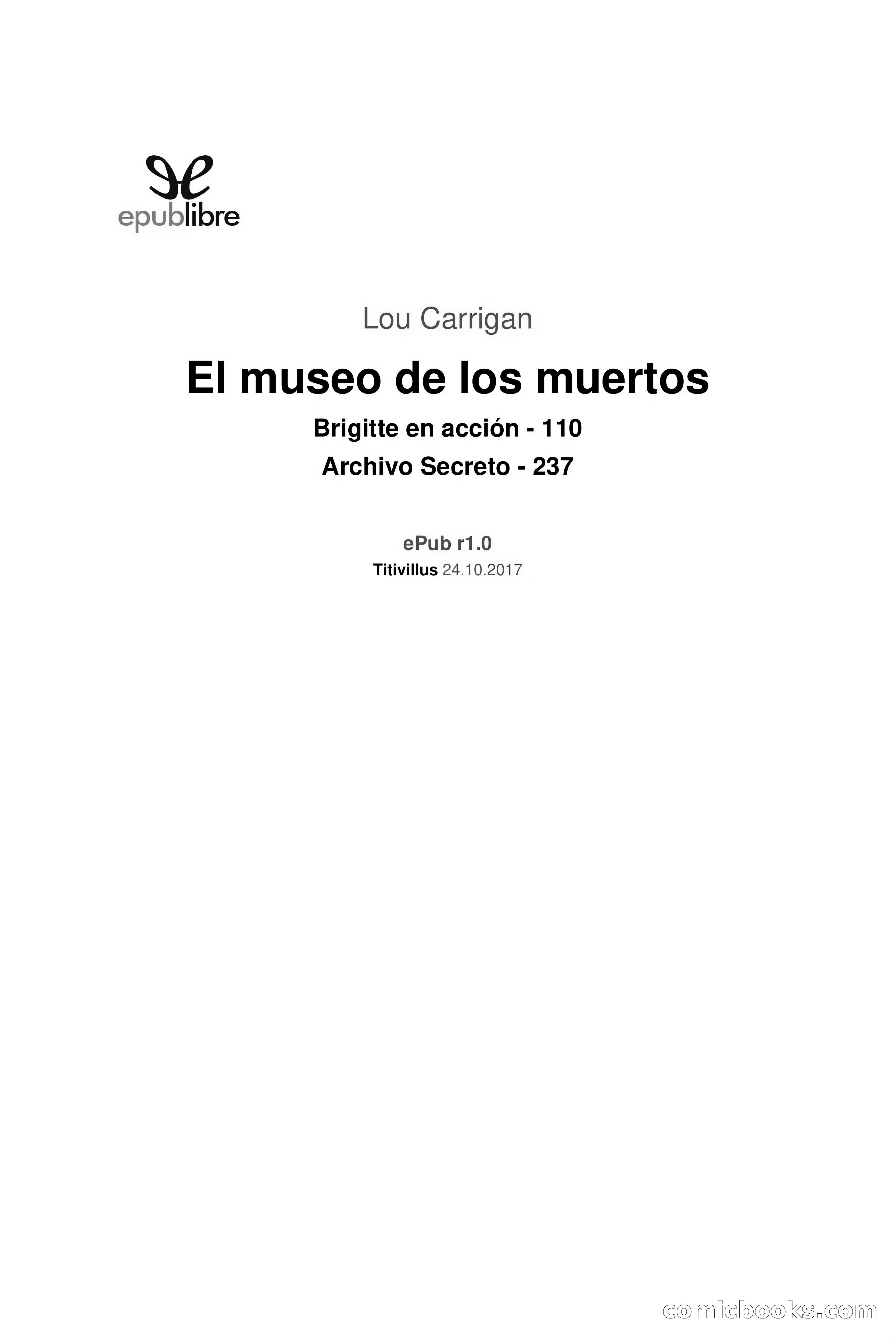 El museo de los muertos — page 3 of 87