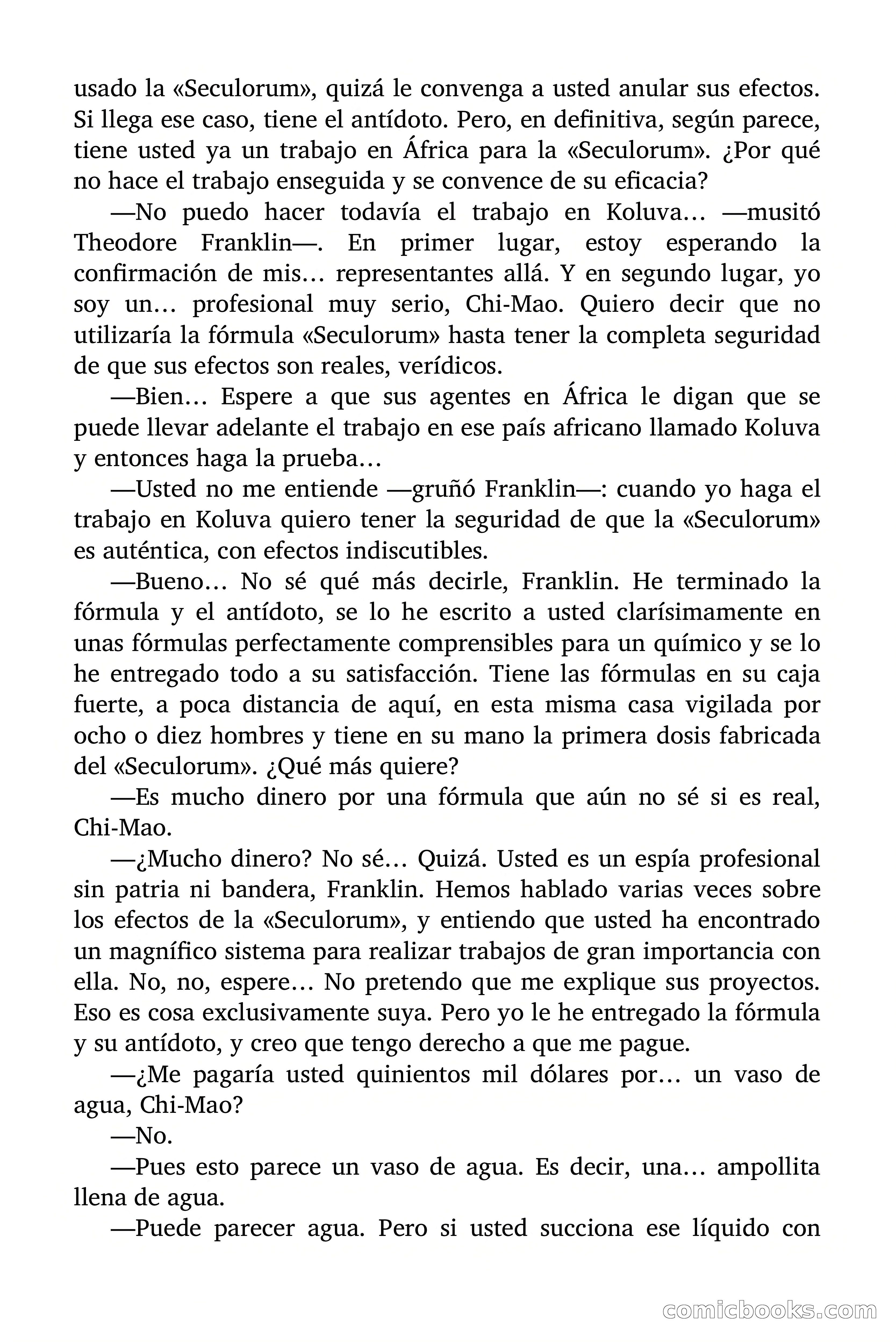 La espía más vieja del mundo — page 12 of 92