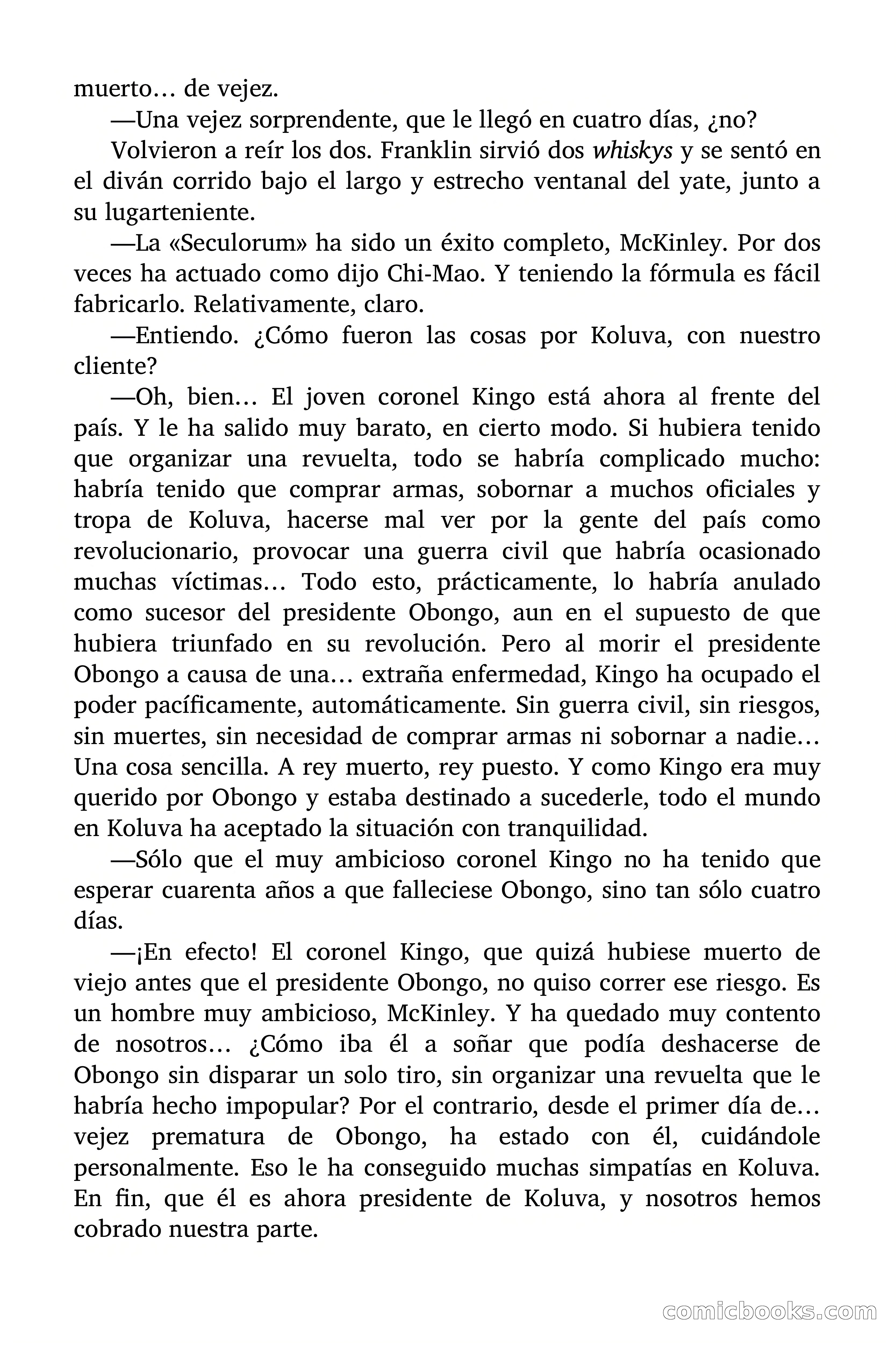 La espía más vieja del mundo — page 38 of 92