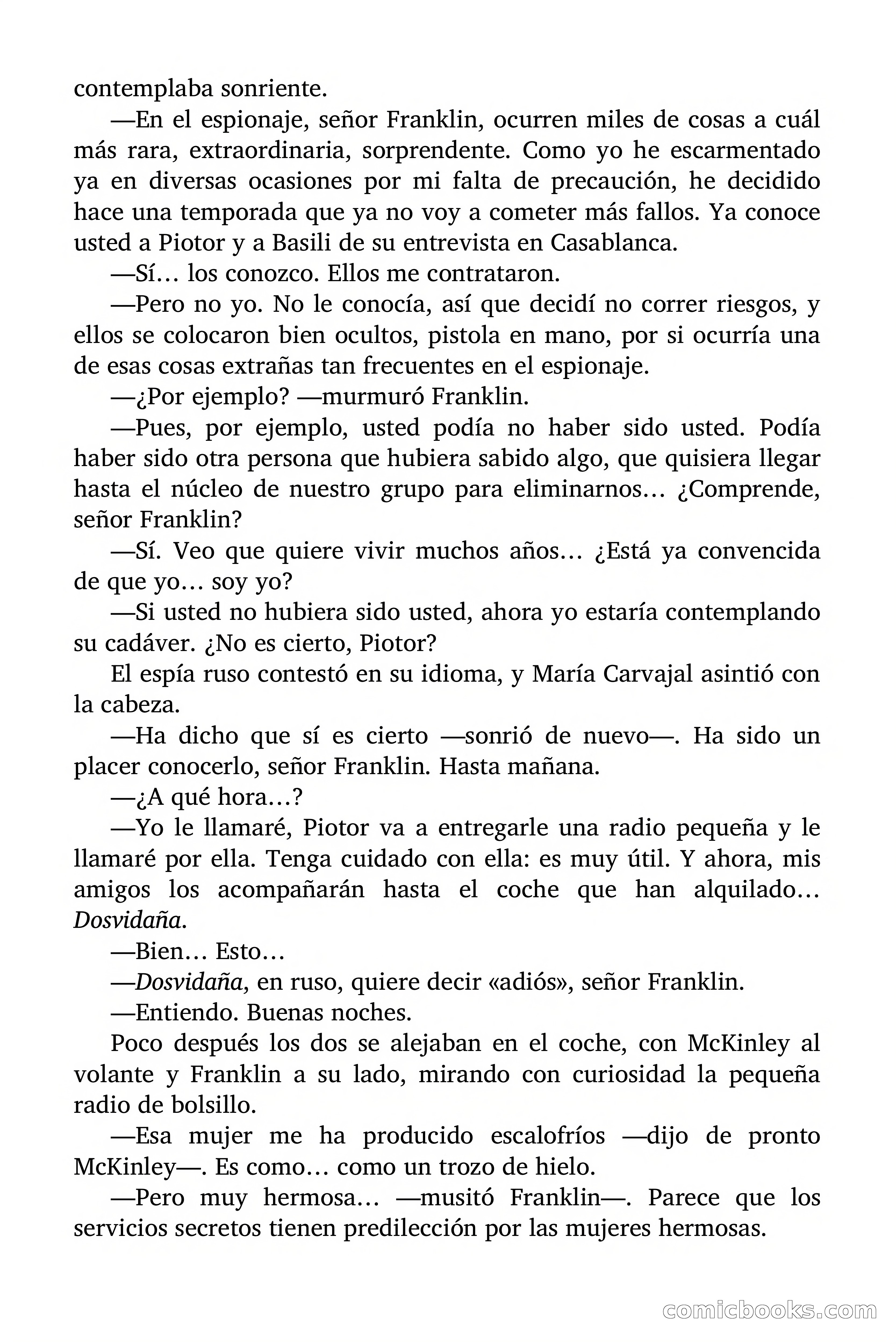 La espía más vieja del mundo — page 49 of 92