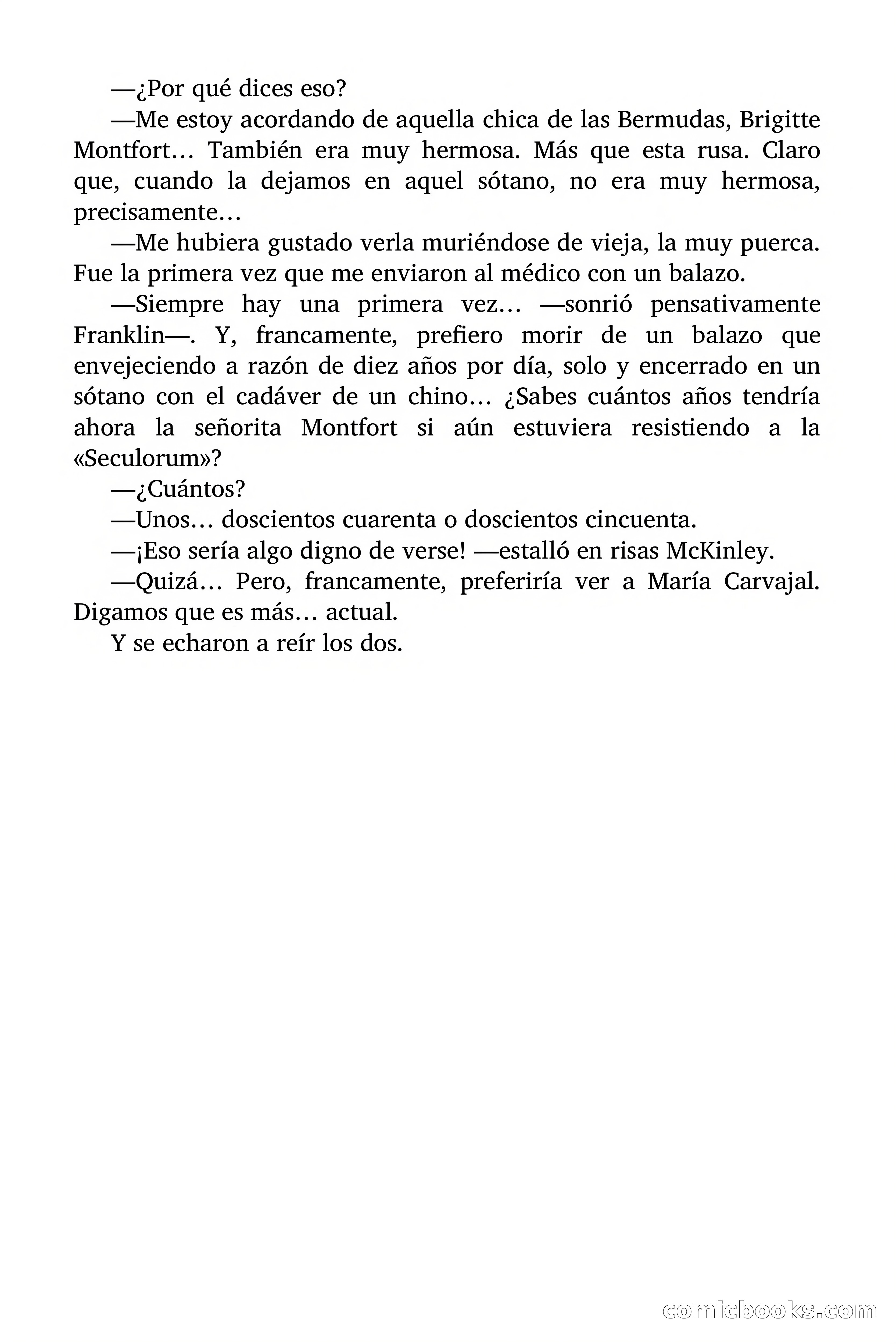 La espía más vieja del mundo — page 50 of 92