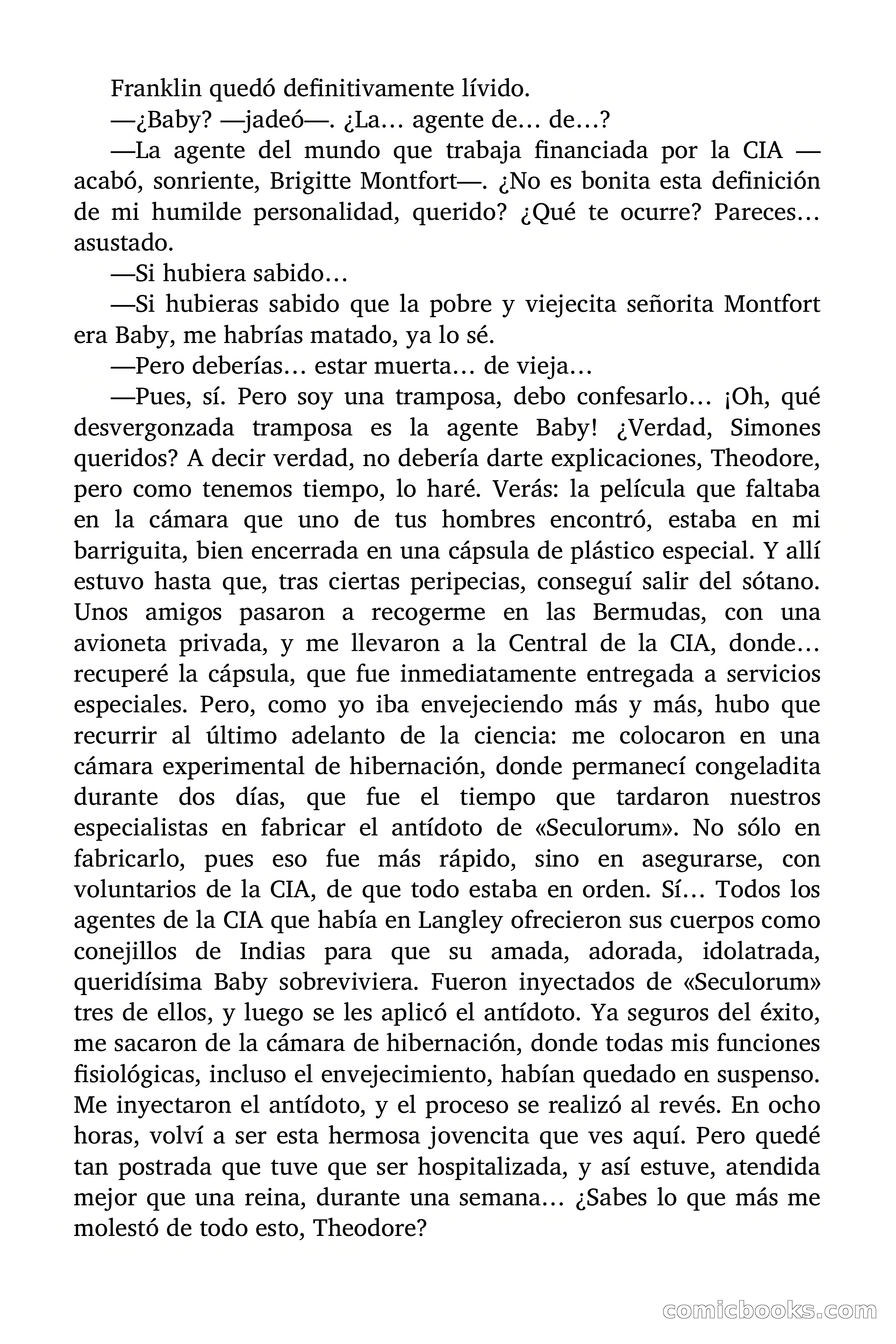 La espía más vieja del mundo — page 86 of 92