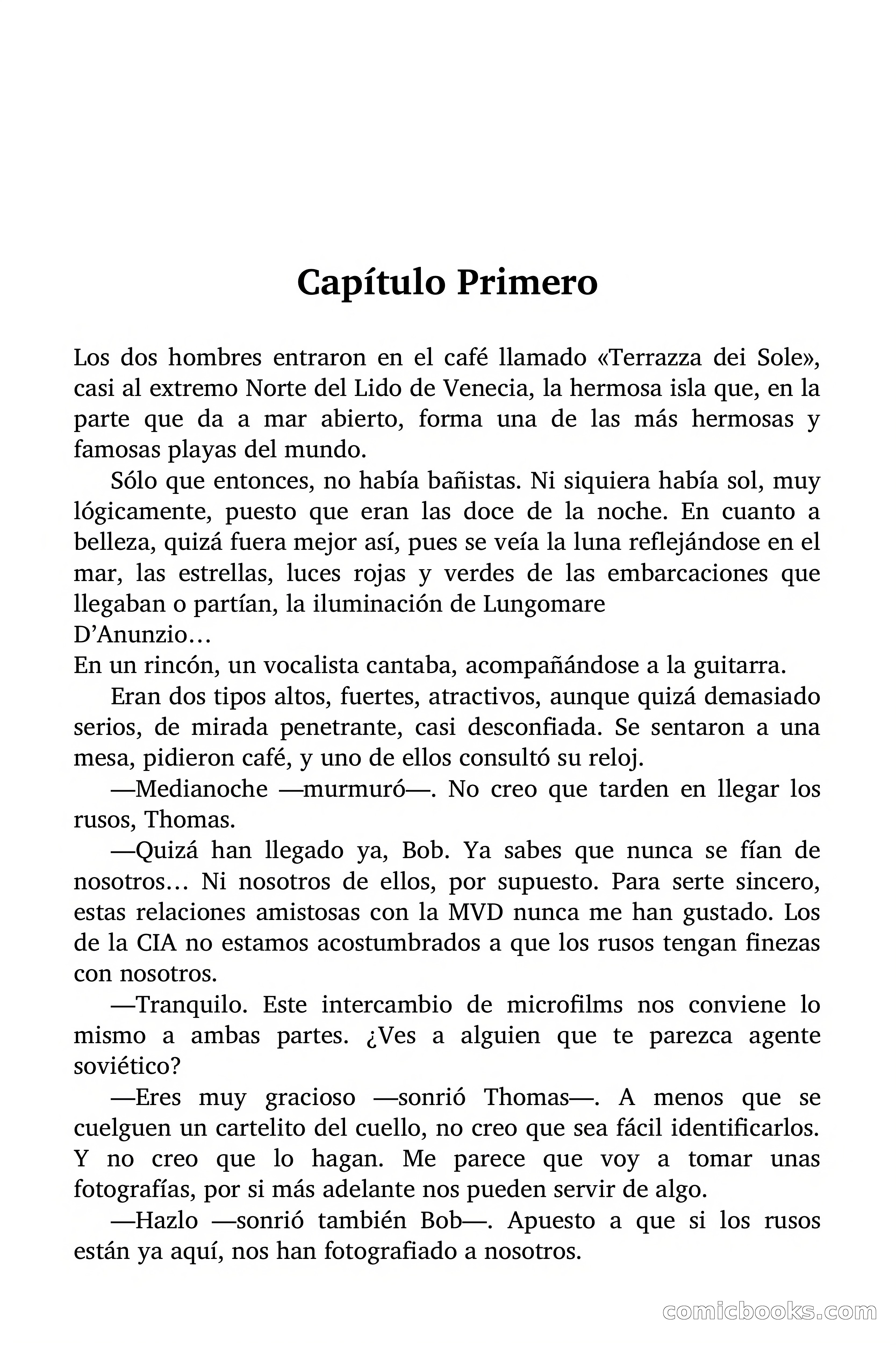 Brigitte en Acción: En Venecia se muere dulcemente — page 6 of 92