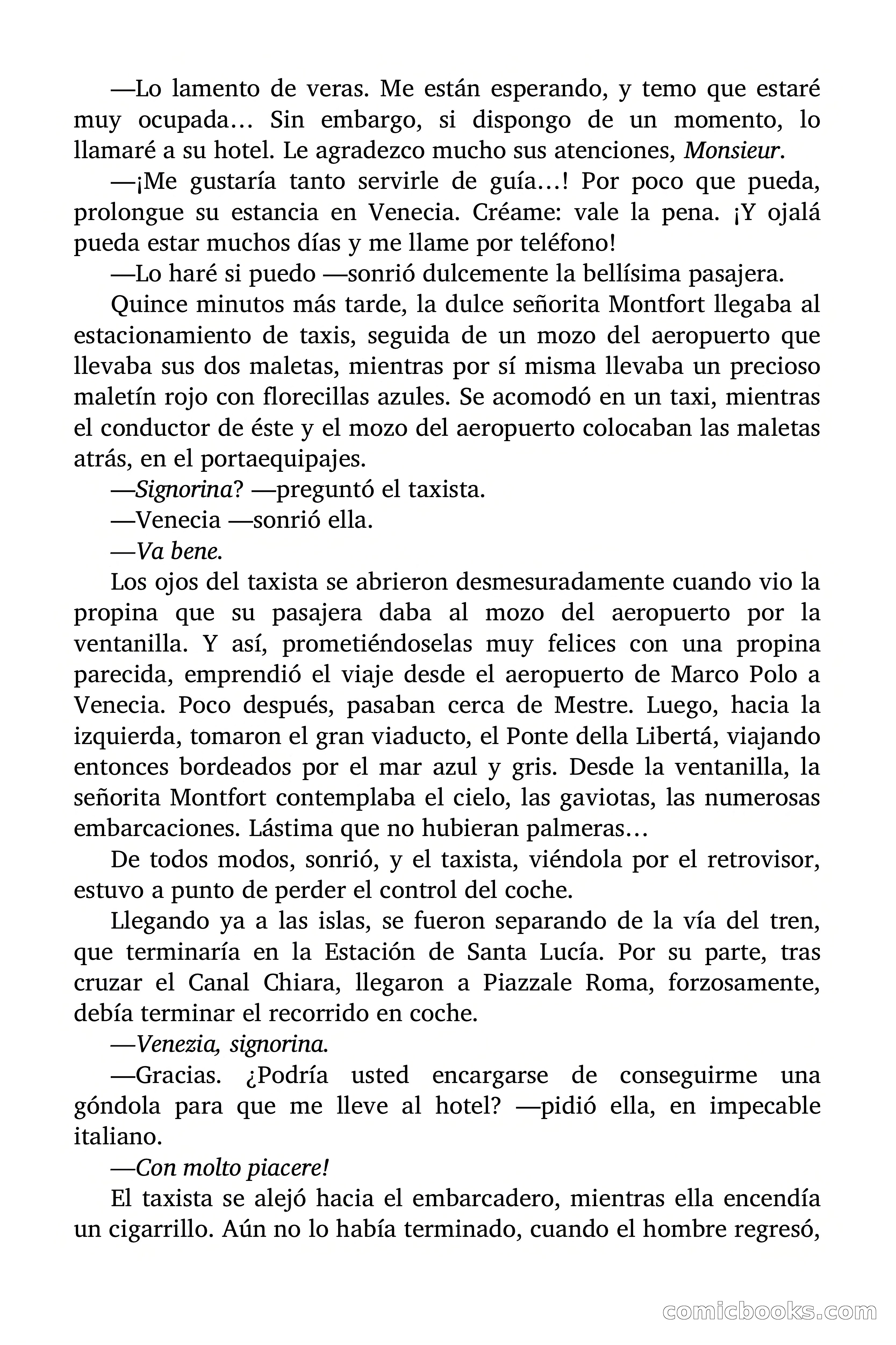 Brigitte en Acción: En Venecia se muere dulcemente — page 12 of 92