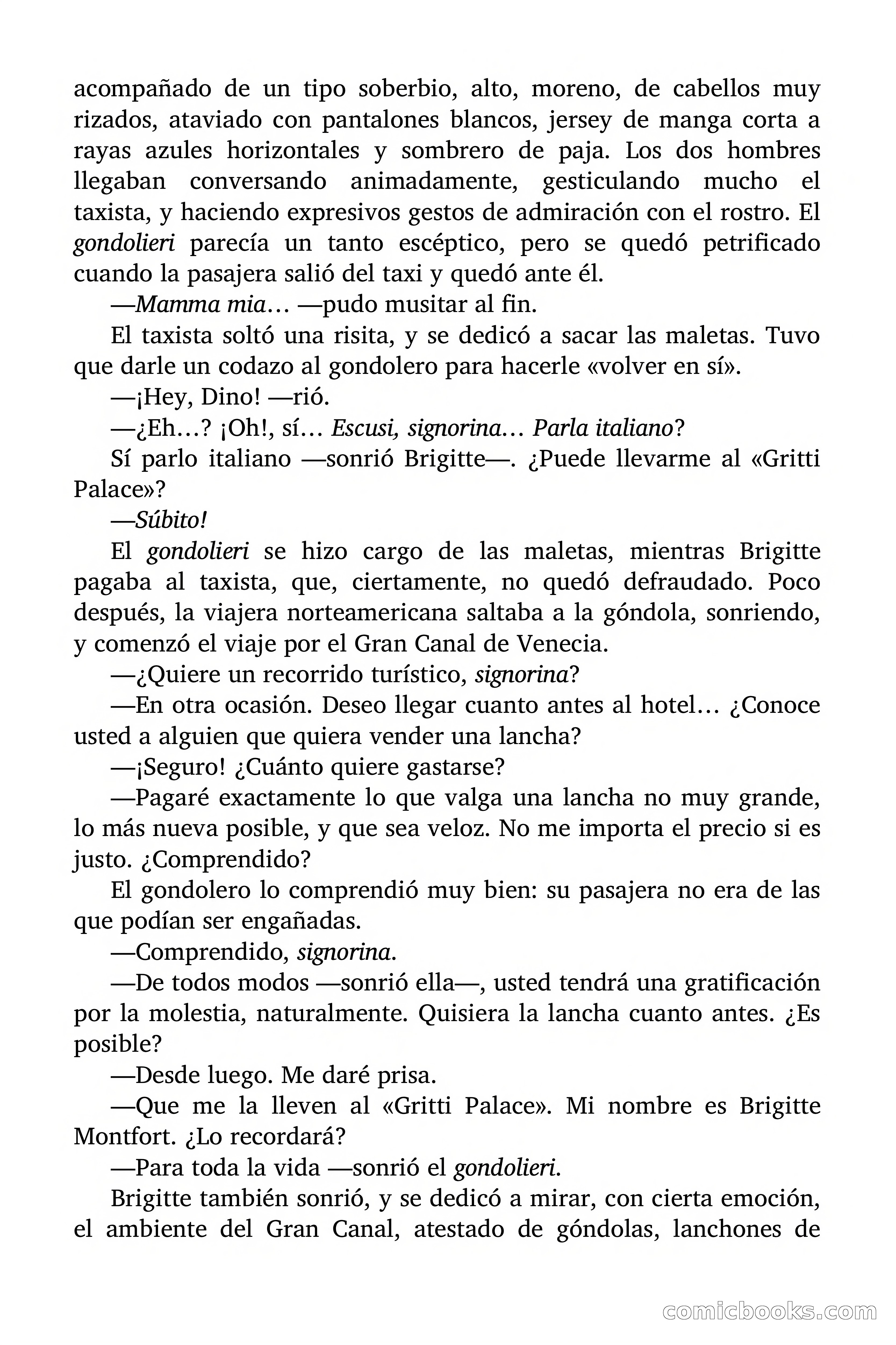 Brigitte en Acción: En Venecia se muere dulcemente — page 13 of 92