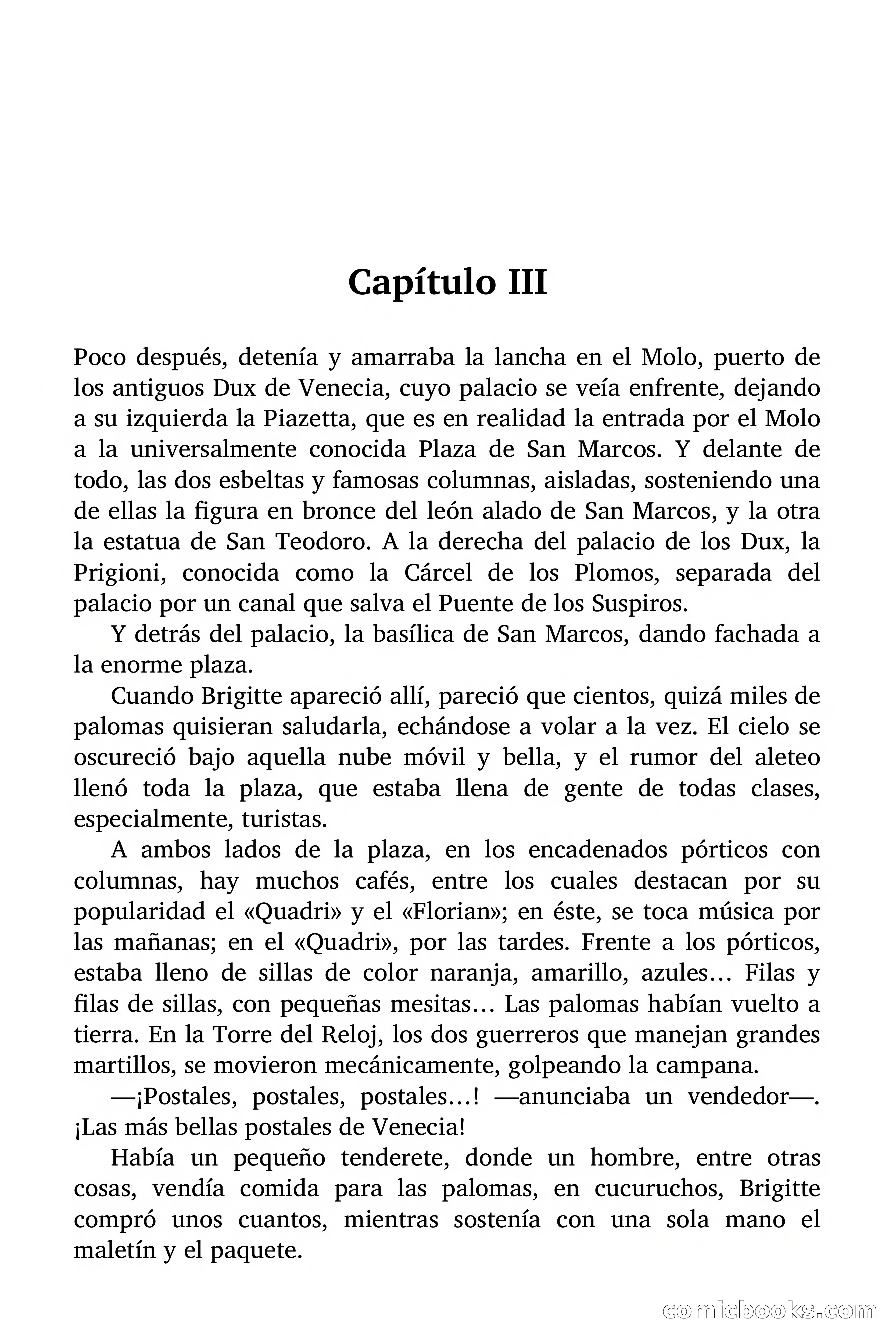 Brigitte en Acción: En Venecia se muere dulcemente — page 17 of 92
