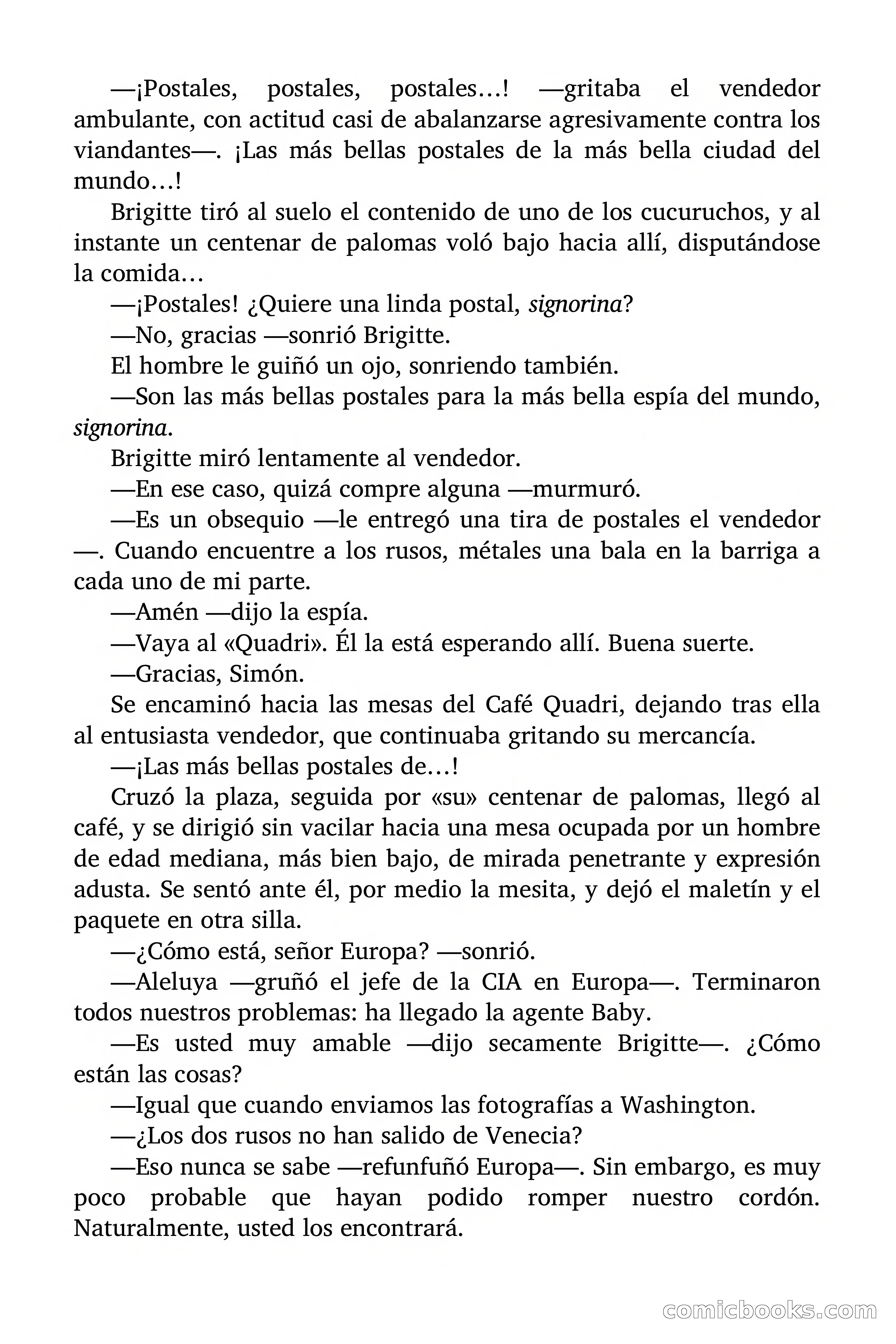 Brigitte en Acción: En Venecia se muere dulcemente — page 18 of 92
