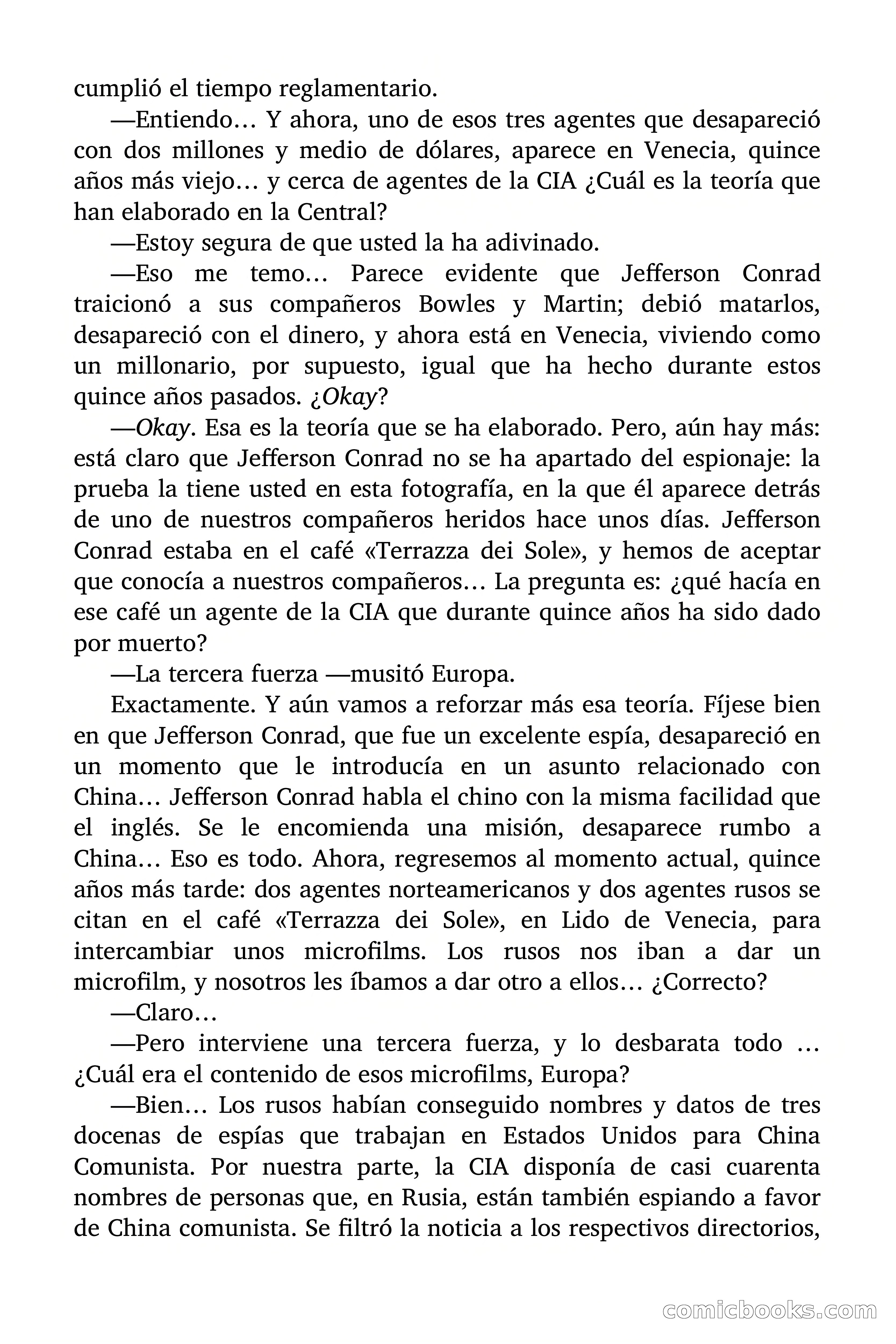 Brigitte en Acción: En Venecia se muere dulcemente — page 22 of 92